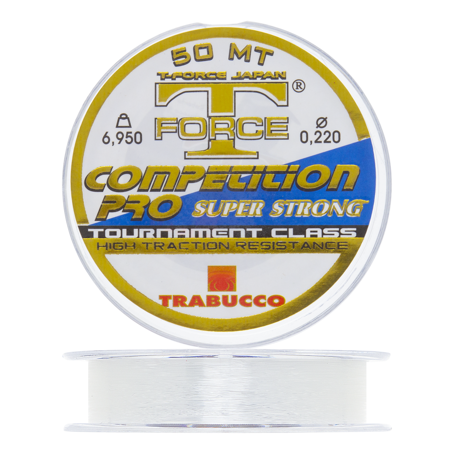 Леска монофильная Trabucco T-Force Competition Strong 0,220мм 50м (clear)