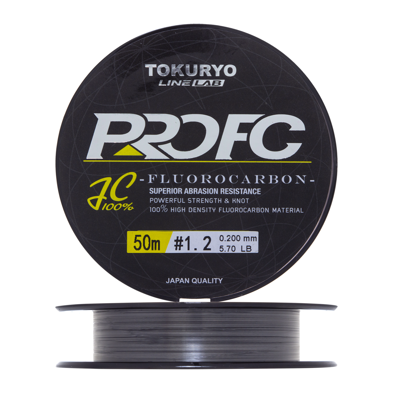 Флюорокарбон Tokuryo Fluorocarbon Pro FC #1,2 0,200мм 50м (clear)