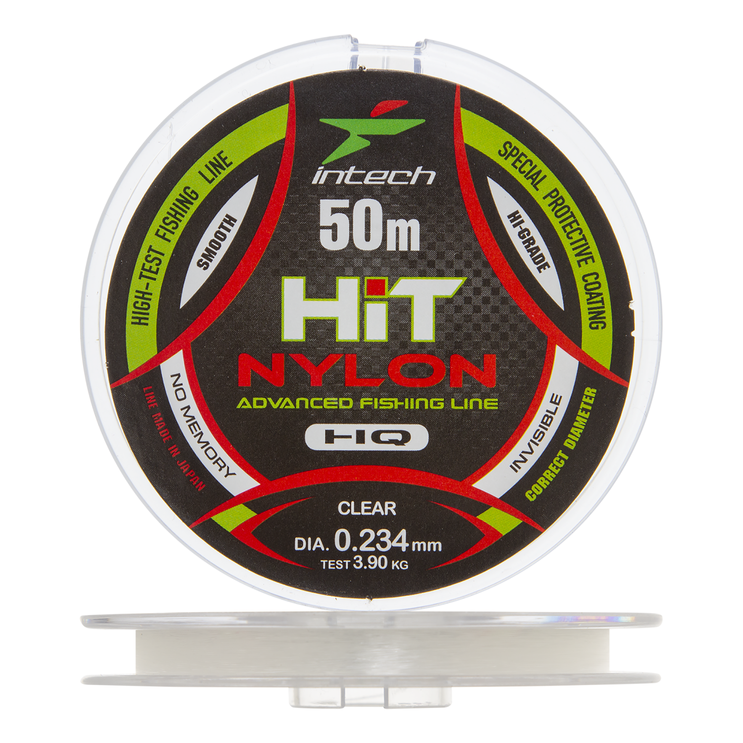 Леска монофильная Intech Hit Nylon 0,234мм 50м (clear)