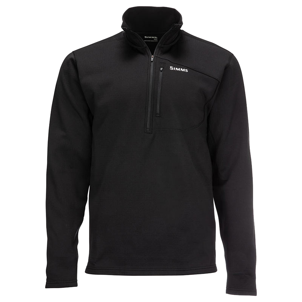 Пуловер Simms Thermal 1/4 Zip Top L Black