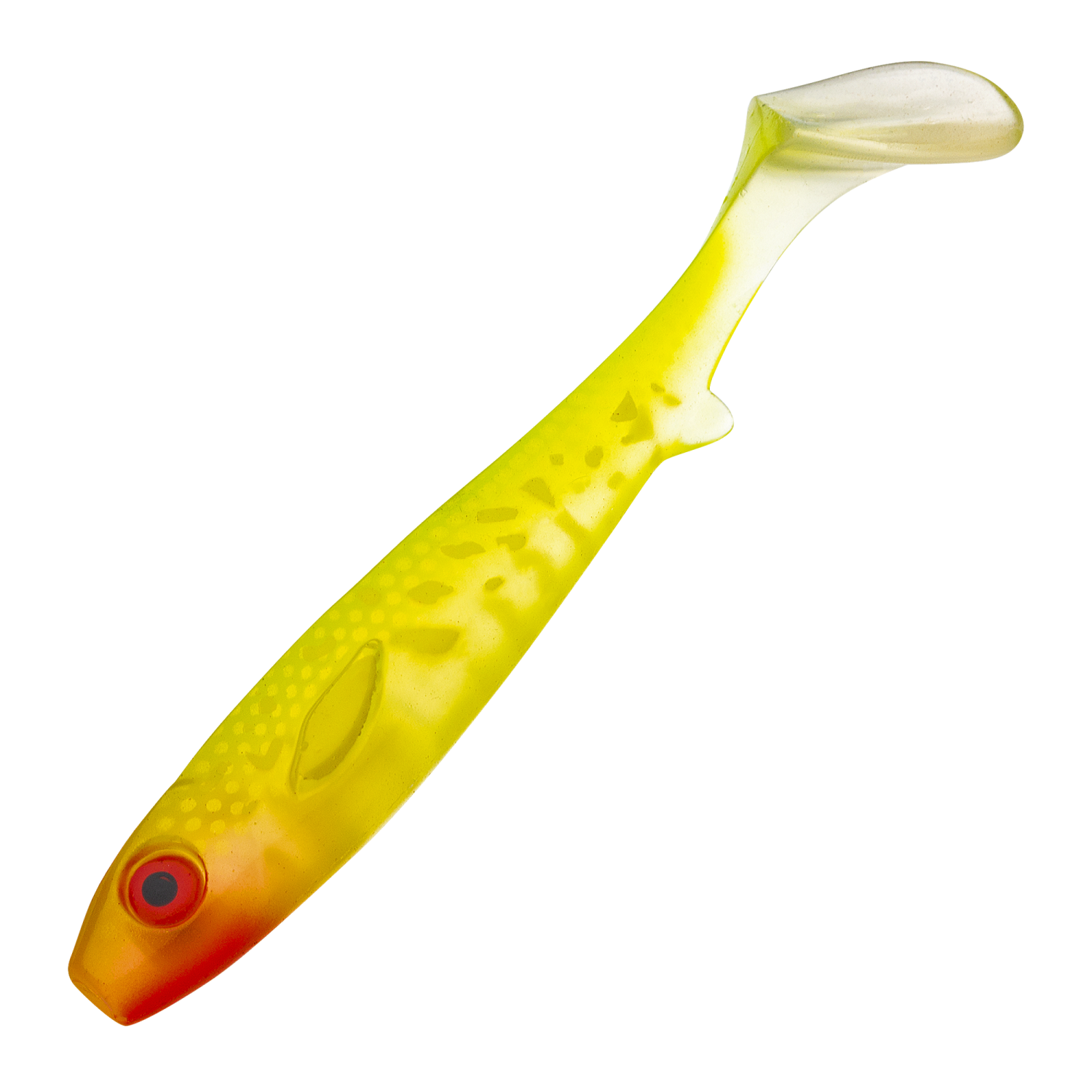 Приманка силиконовая Strike Pro Flatnose Shad 190мм #Transparent Pike