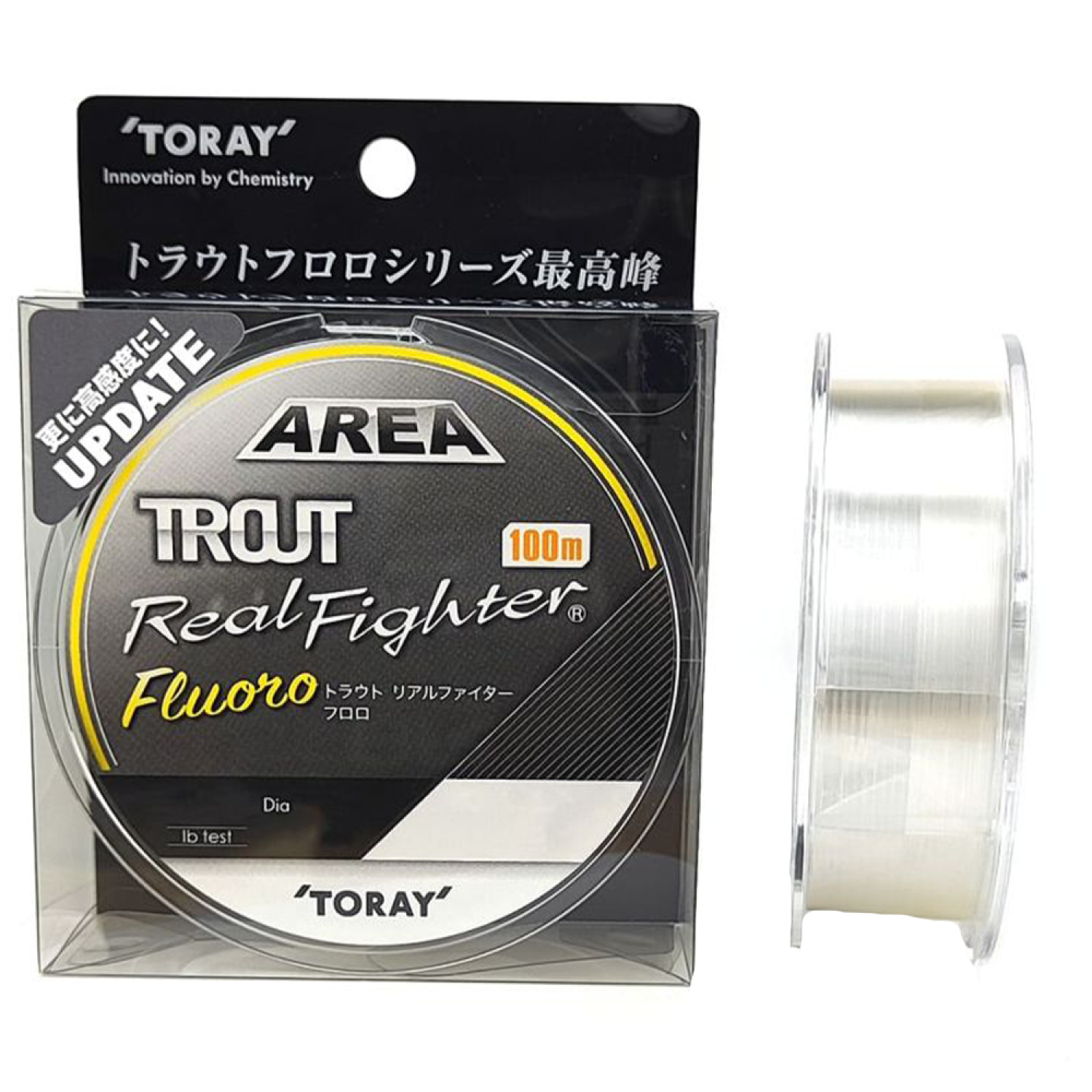 Флюорокарбон Toray Trout Real Fighter Fluoro 1,25Lb 0,098мм 100м (clear)