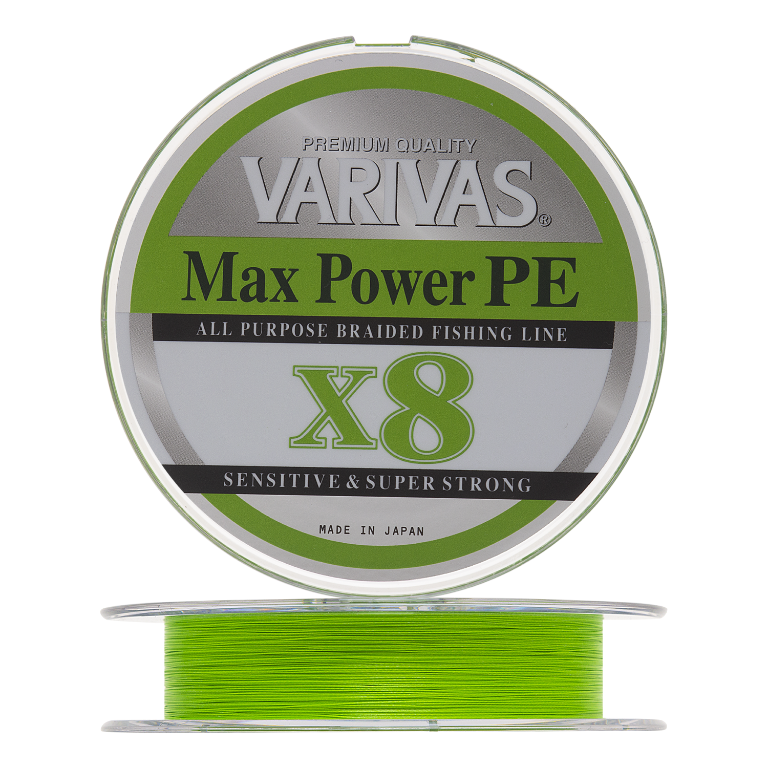 Шнур плетеный Varivas Max Power PE X8 #2 0,235мм 150м (lime green) чехол mypads pettorale для highscreen power five max