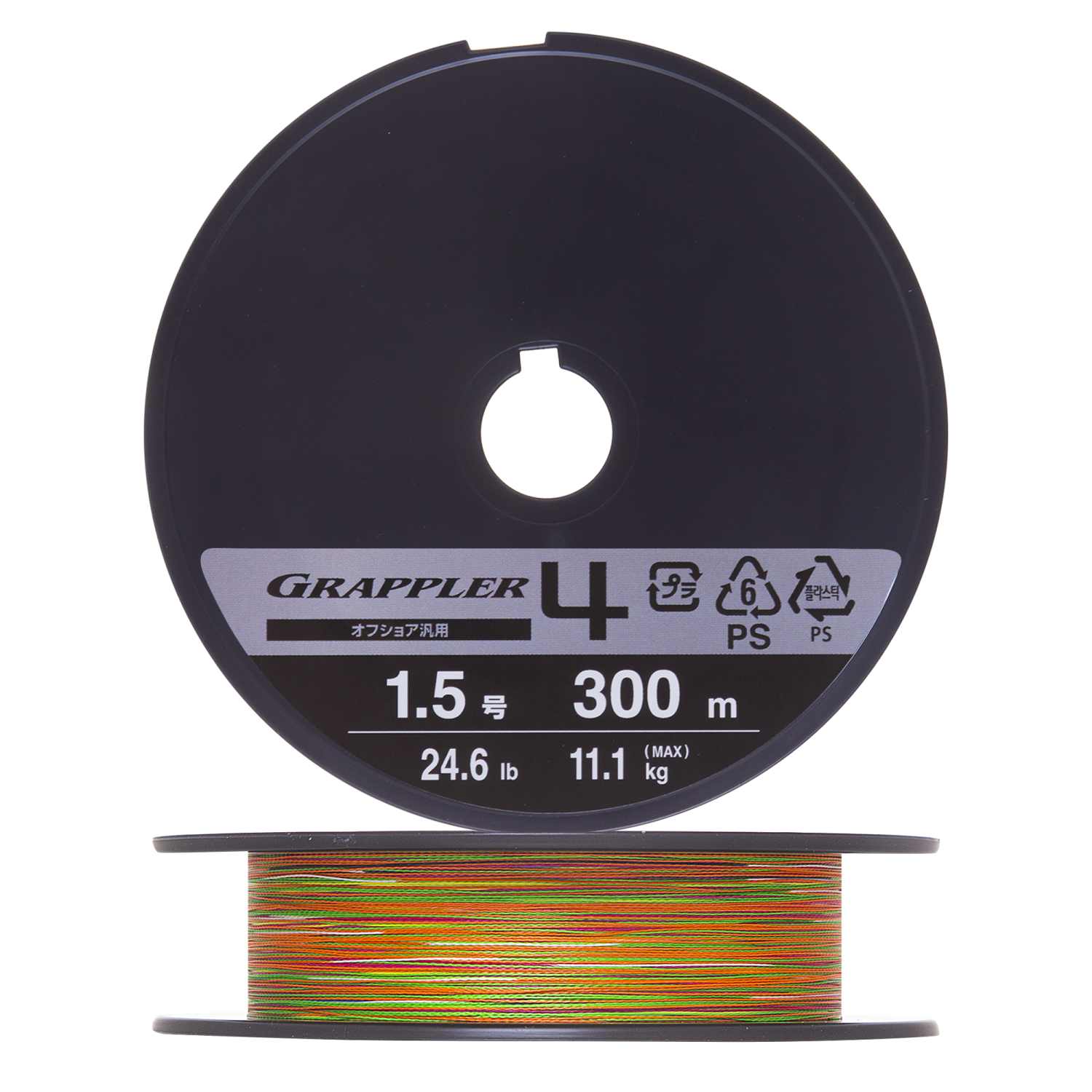 Шнур плетеный Shimano Grappler 4 PE #1,5 0,205мм 300м (5color)