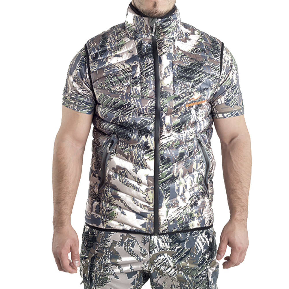 Жилет King Hunter Warm M Camo Gray