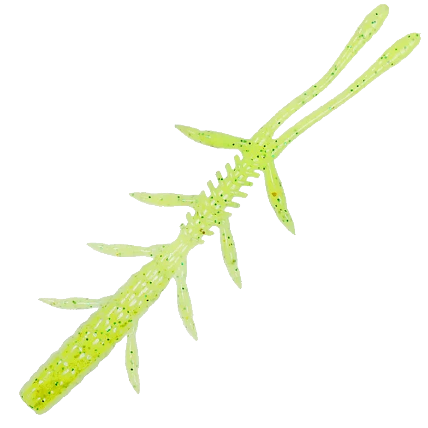 Приманка силиконовая Jackall Scissor Comb 3" #glow chartreuse shad