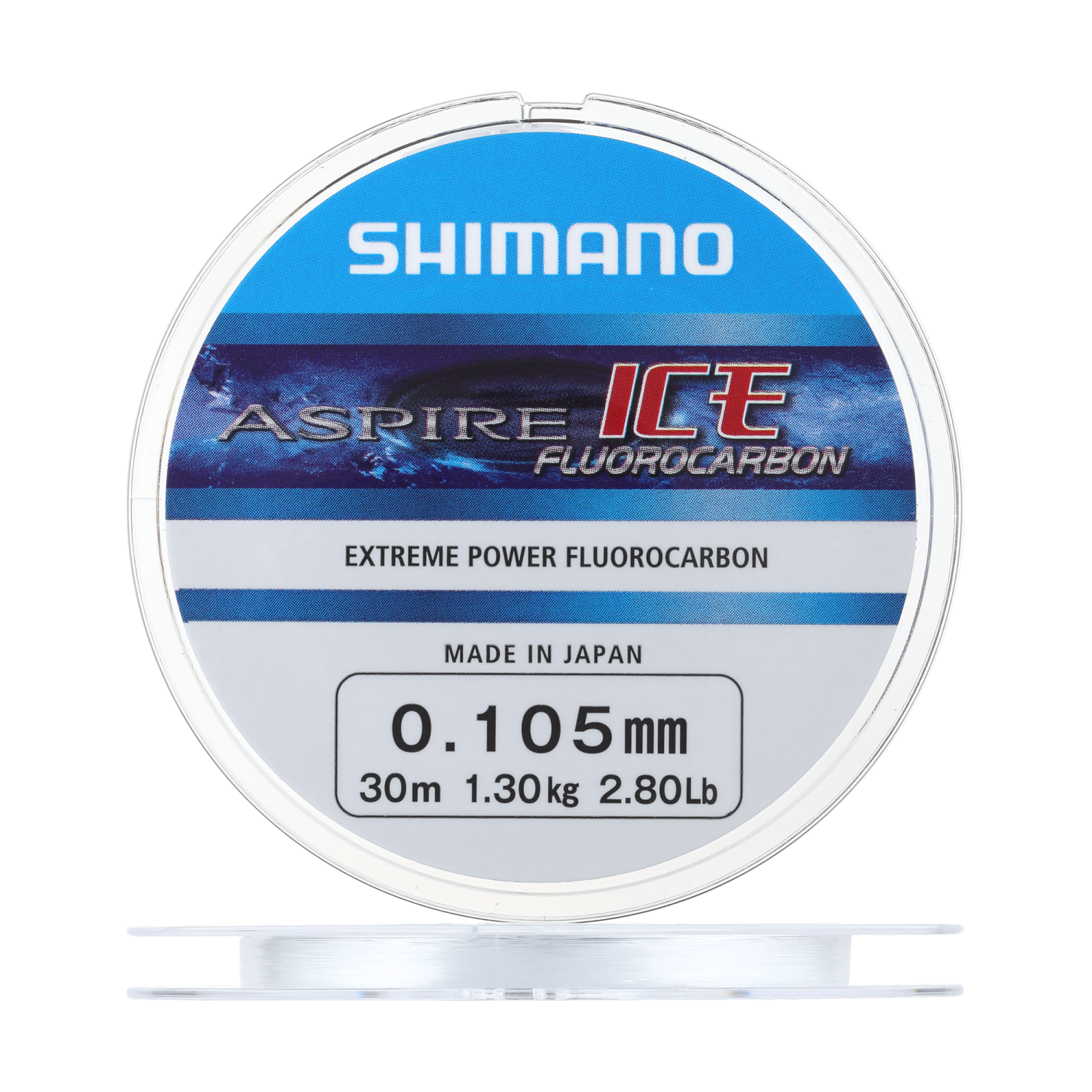 Флюорокарбон Shimano Aspire Ice Fluorocarbon 0,105мм 30м (clear)