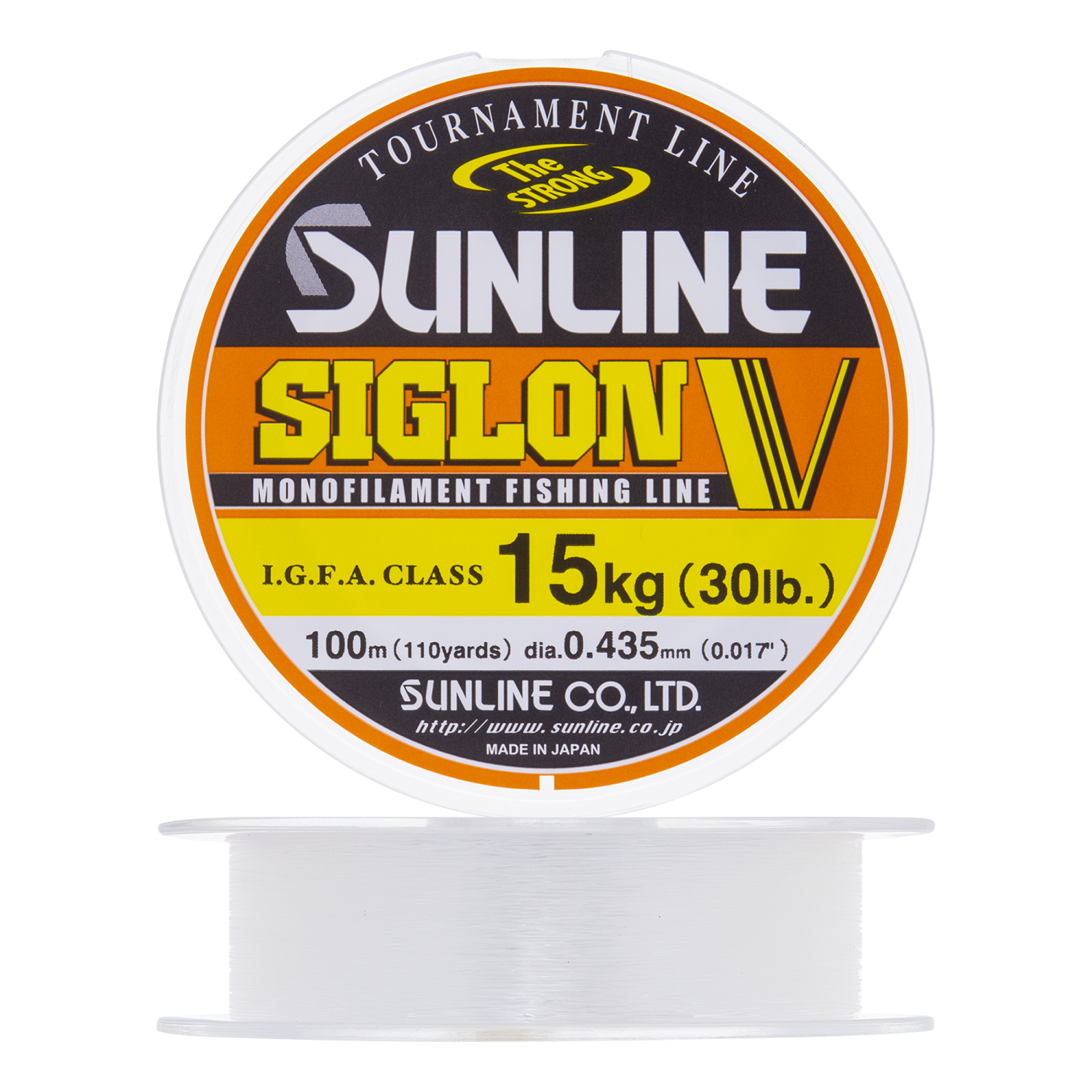 Леска монофильная Sunline Siglon V #7,0 0,435мм 100м (clear)
