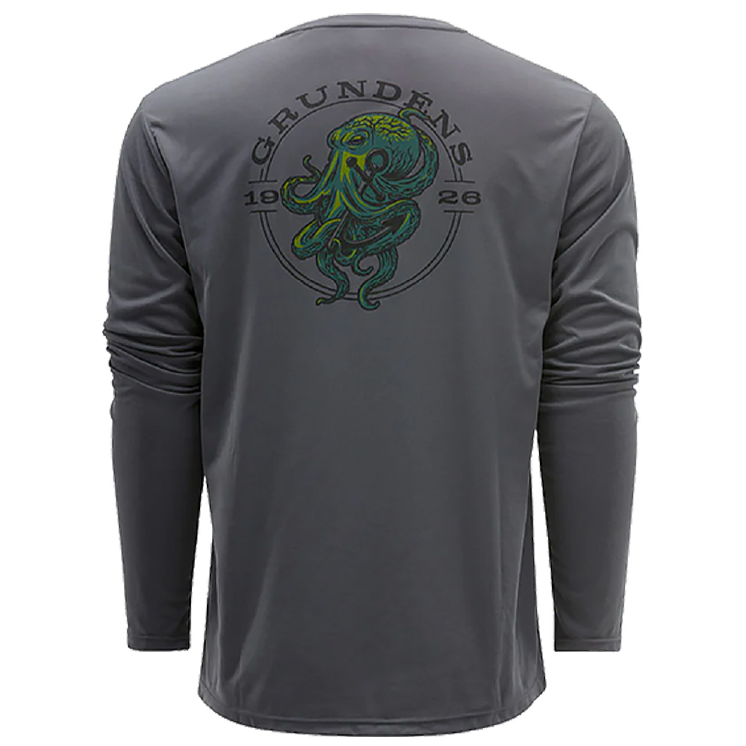 Лонгслив Grundens Kracken LS Tech Tee XL Anchor
