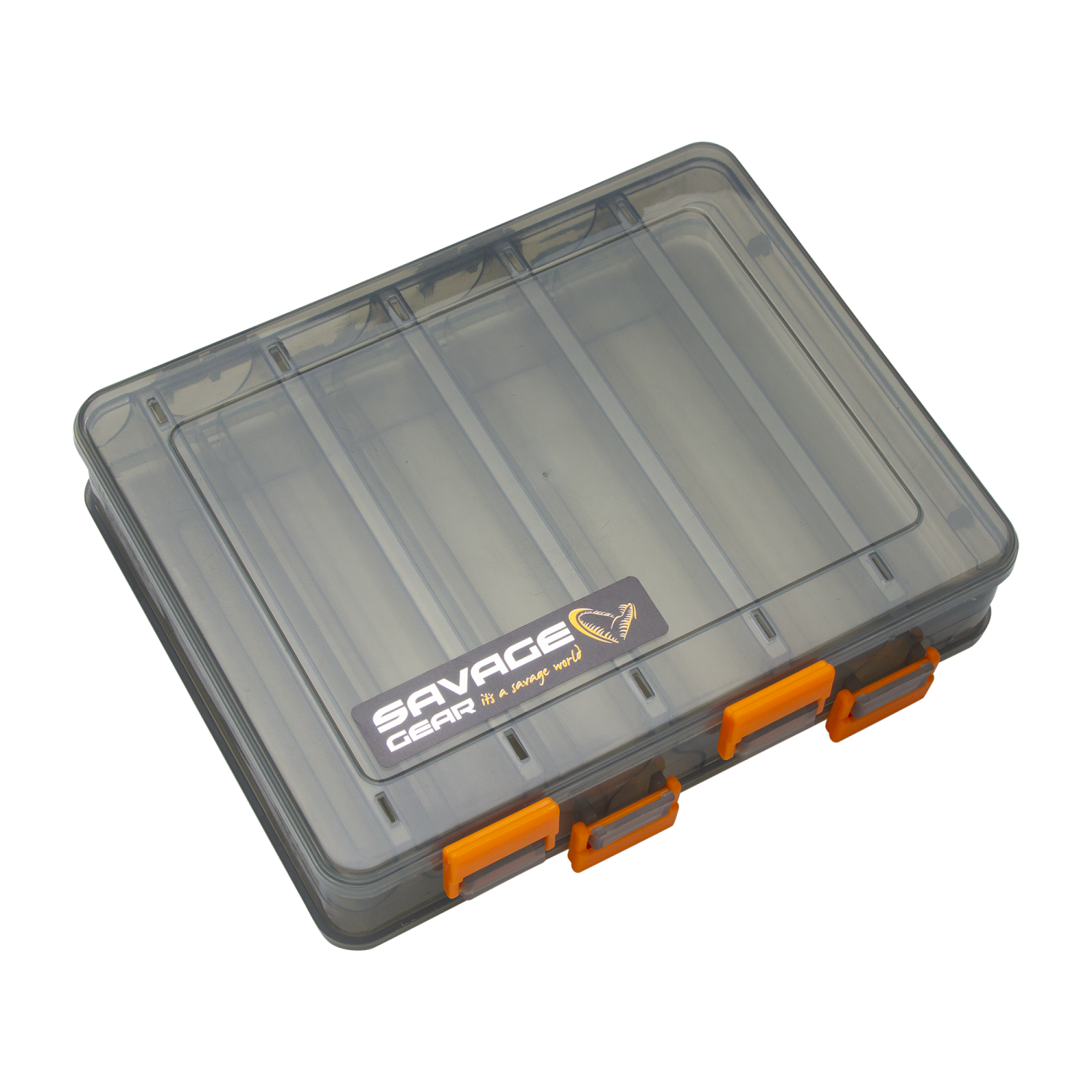 Коробка Savage Gear Lurebox 2 Sided Short 20,5x17x4,8см Smoke