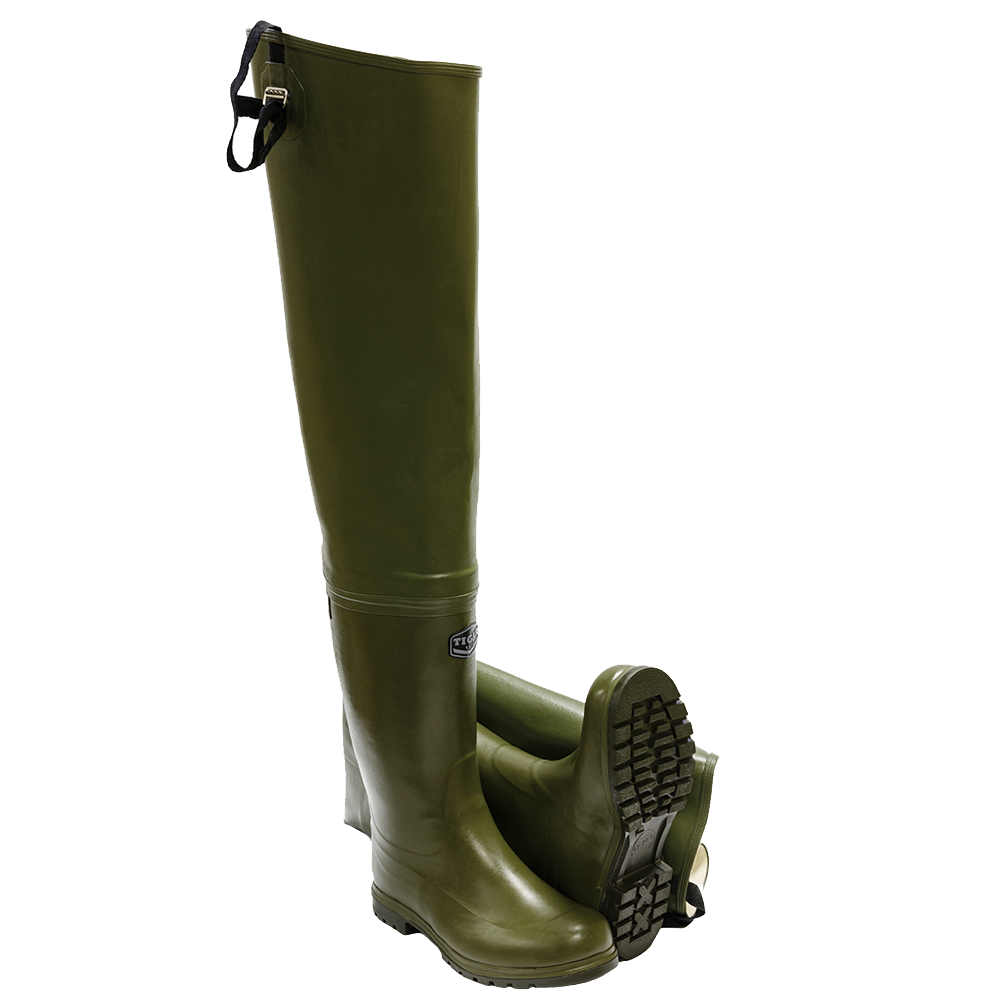 Сапоги резиновые рыбацкие Tigar 91521 р. 42 зеленый