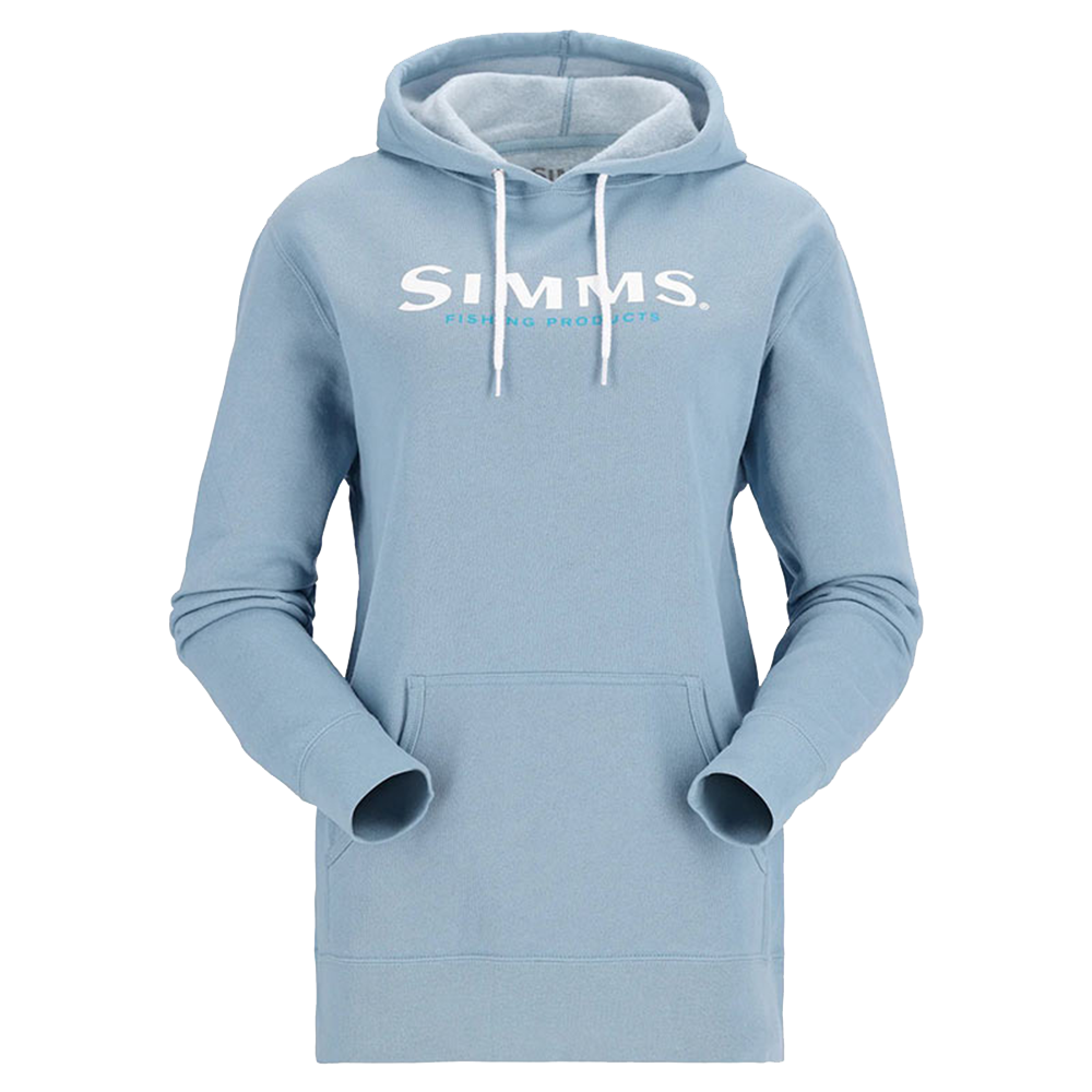 Толстовка Simms Women's Logo Hoody M Cornflower Heather