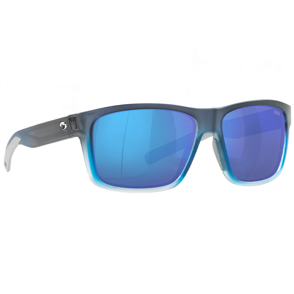 Очки солнцезащитные поляризационные Costa Slack Tide 580G Bahama Blue Fade/Blue Mirror