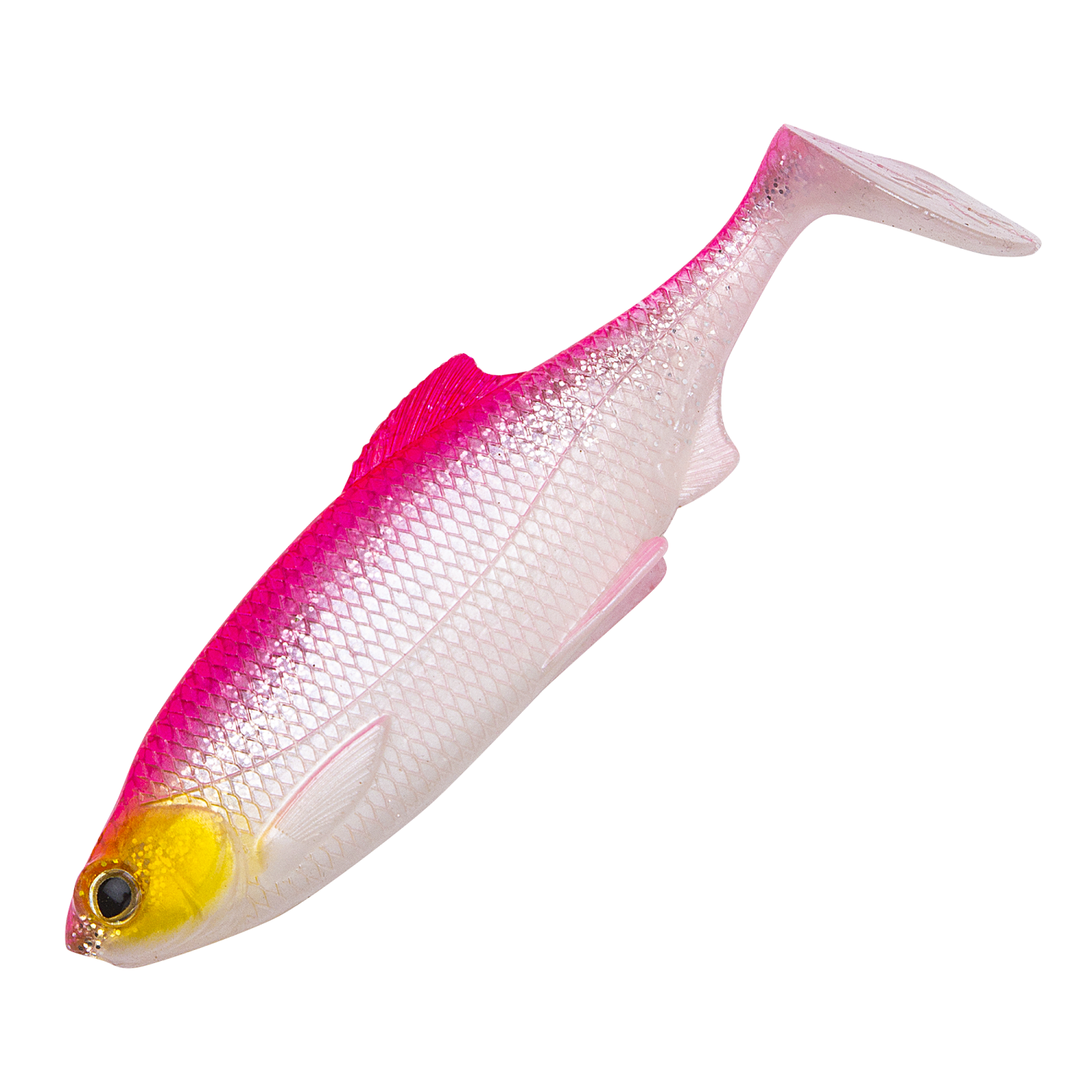 Приманка силиконовая Westin Ricky the Roach Shadtail 10см 2шт #Pink Headlight