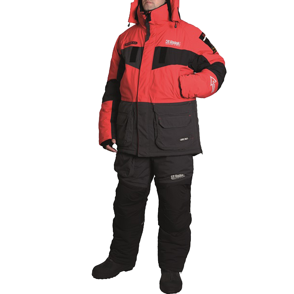 Костюм зимний Alaskan New Polar 2.0 M красный/серый/черный