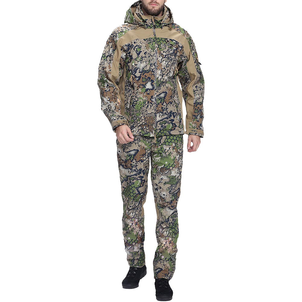 костюм демисезонный tritongear strong pro 5 52 54 170 176 forest green Костюм демисезонный Tritongear Chameleon Pro -5 52-54/170-176 Forest Green/Beige