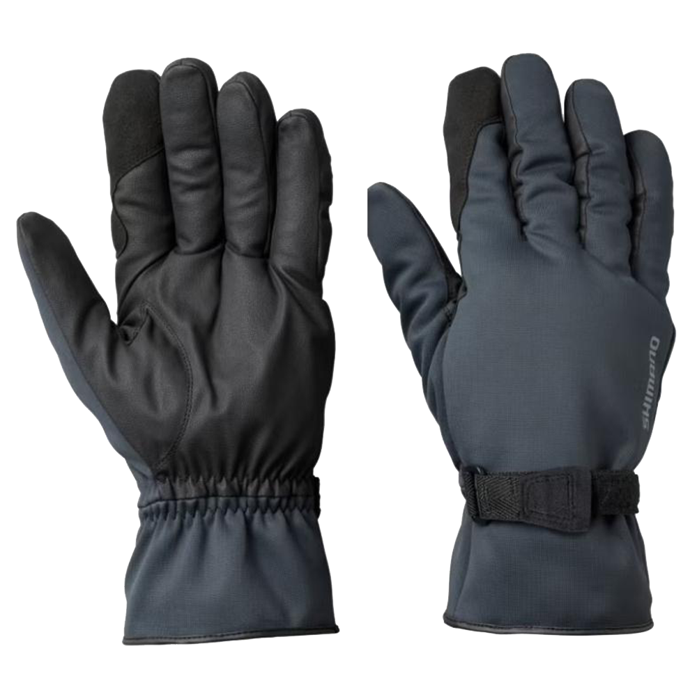 Перчатки водонепроницаемые утепленные Shimano GL-087W Waterproof Gloves Extra Hot M Black