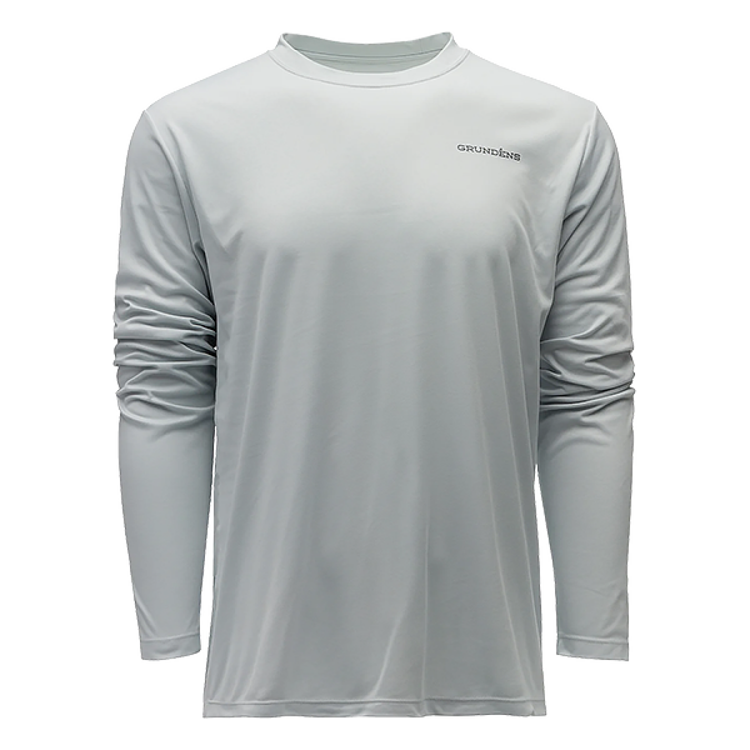 Лонгслив Grundens Logo Anchor LS Tech Tee XL Grey Mist