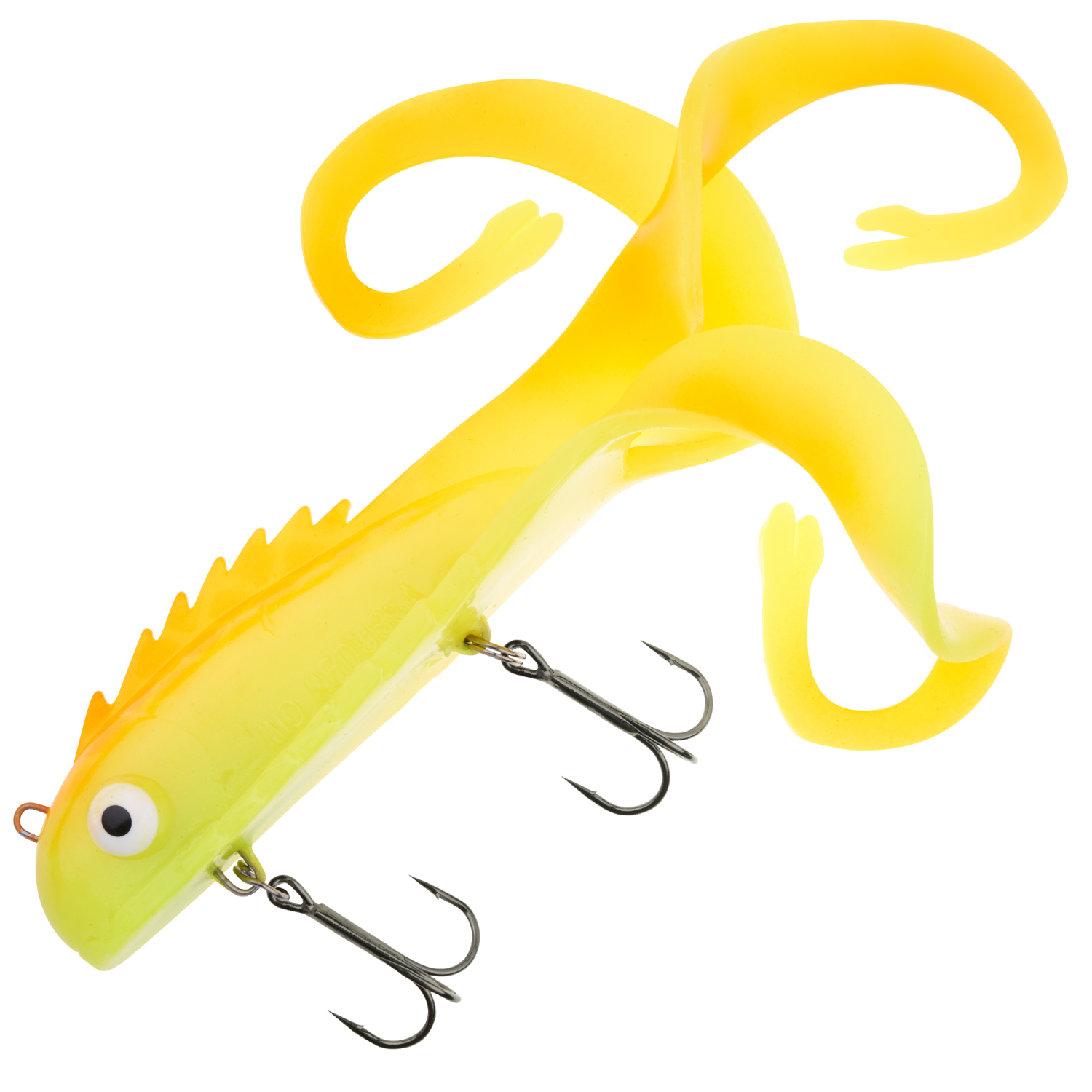 Приманка силиконовая Chaos Tackle Medussa Mid Standart #Clown - 2 рис.