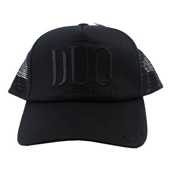 DUO Trucker Mesh Cap 18 Free Size Black MaxFishing 2 513