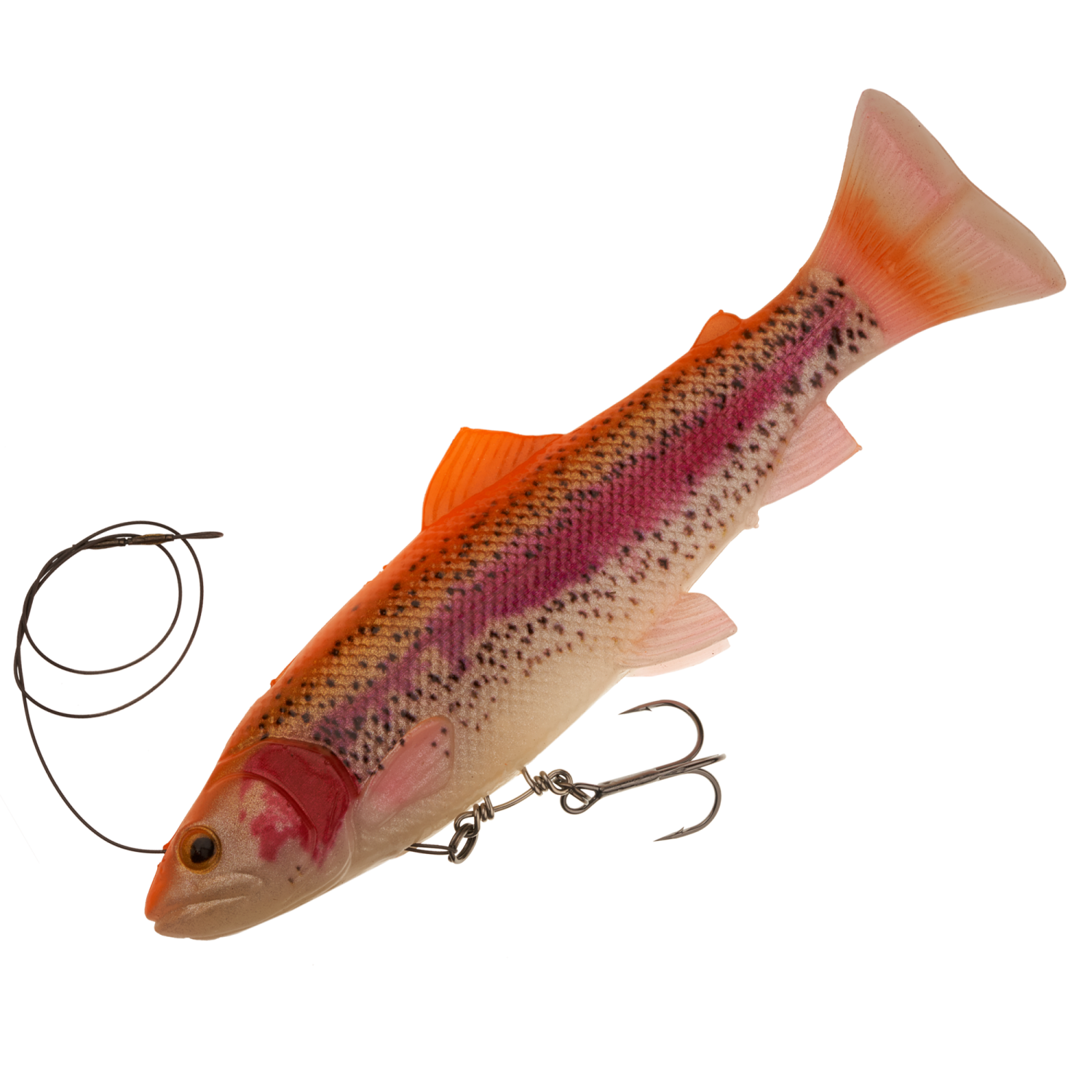 Свимбейт Savage Gear 4D Line Thru Pulsetail Trout 200 SS #Albino Trout - 2 рис.