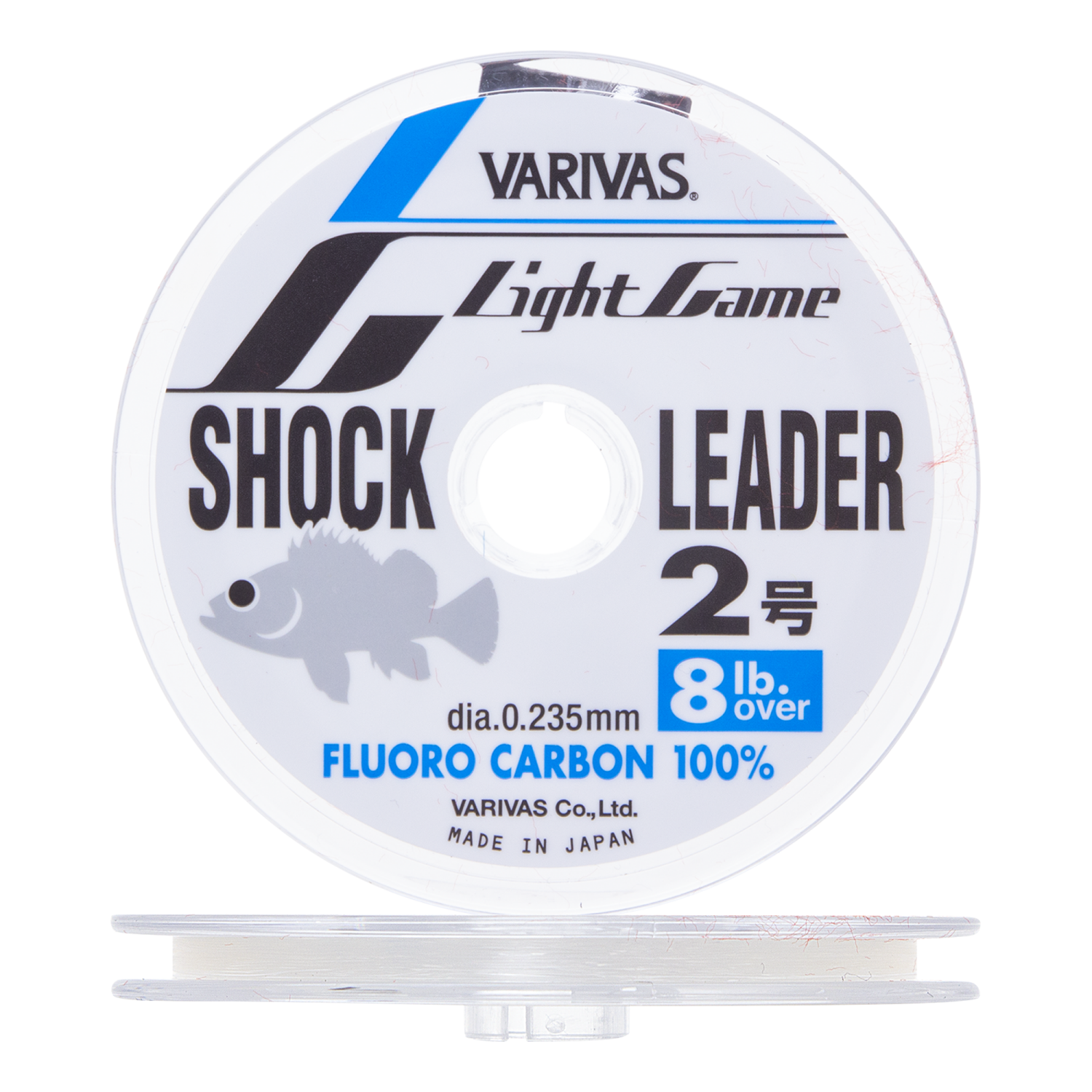 Флюорокарбон Varivas Light Game Shock Leader Fluorocarbon #2,0 0,235мм 8Lb 30м (natural clear)