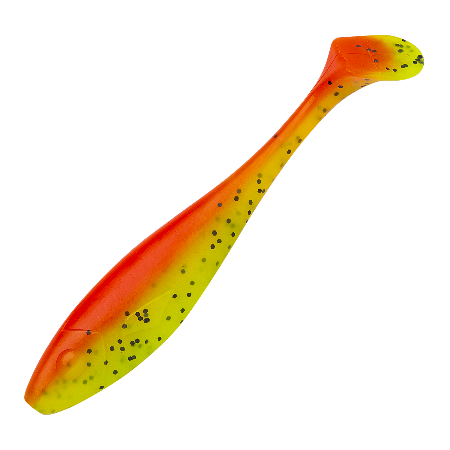 Приманка силиконовая Gator Gum 12см (4,75) #OrangeLime