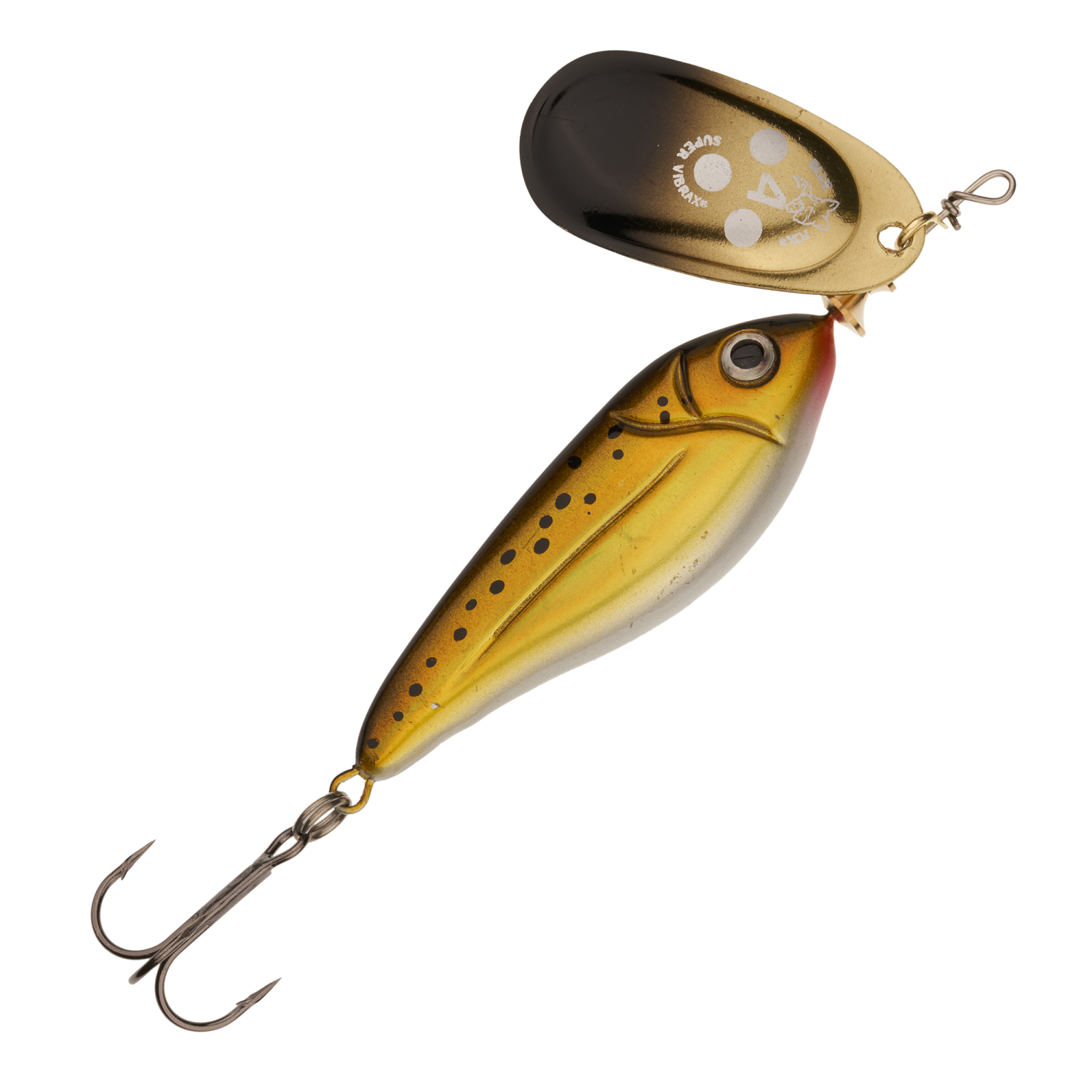 Блесна вращающаяся Blue Fox Minnow Super Vibrax №4 18гр #G