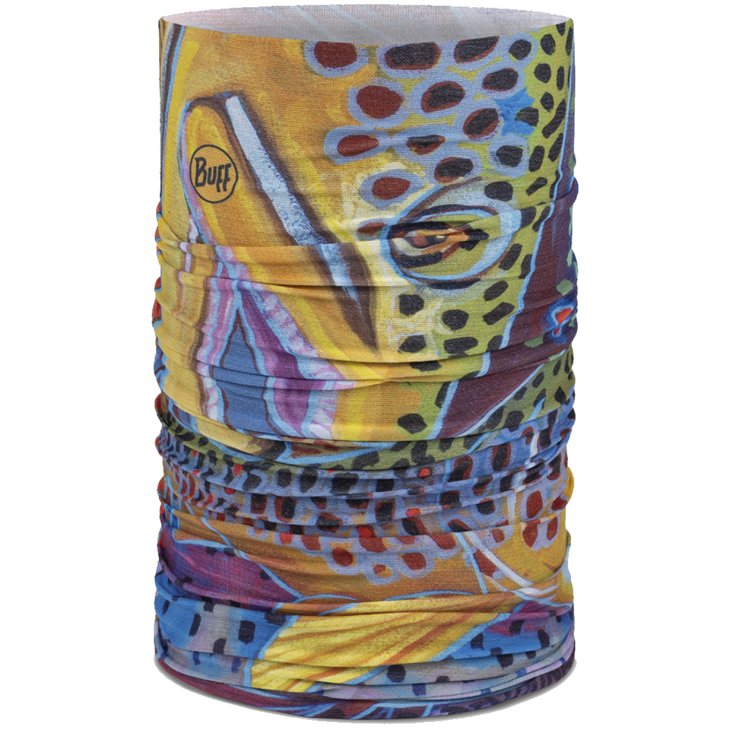 Баф Buff Coolnet UV Neckwear Derek de Young Trout Confetti
