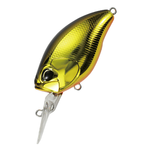 Воблер DUO Realis Crank 48 MR Kabuki Bottom Rush #MCC4054 Metal Black Gold