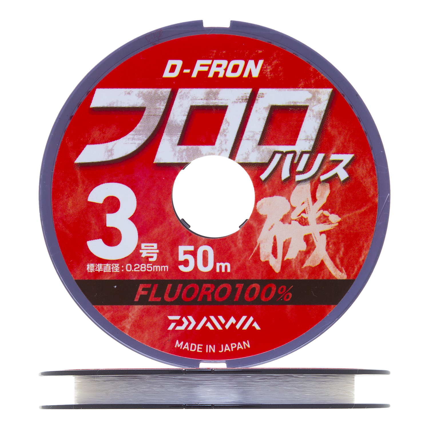 Флюорокарбон Daiwa D-Fron Fluoro Harisu #3,0 0,285мм 50м (clear)