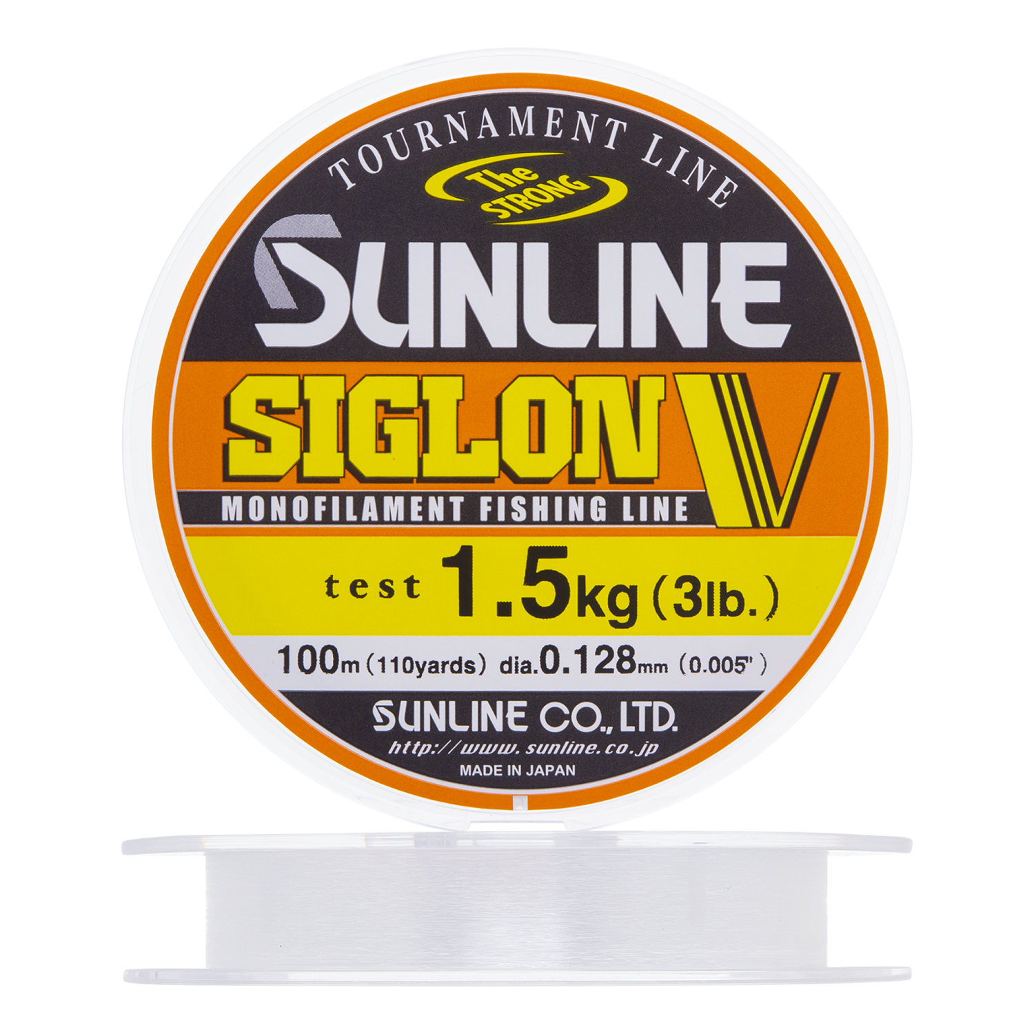 Леска монофильная Sunline Siglon V #0,6 0,128мм 100м (clear)