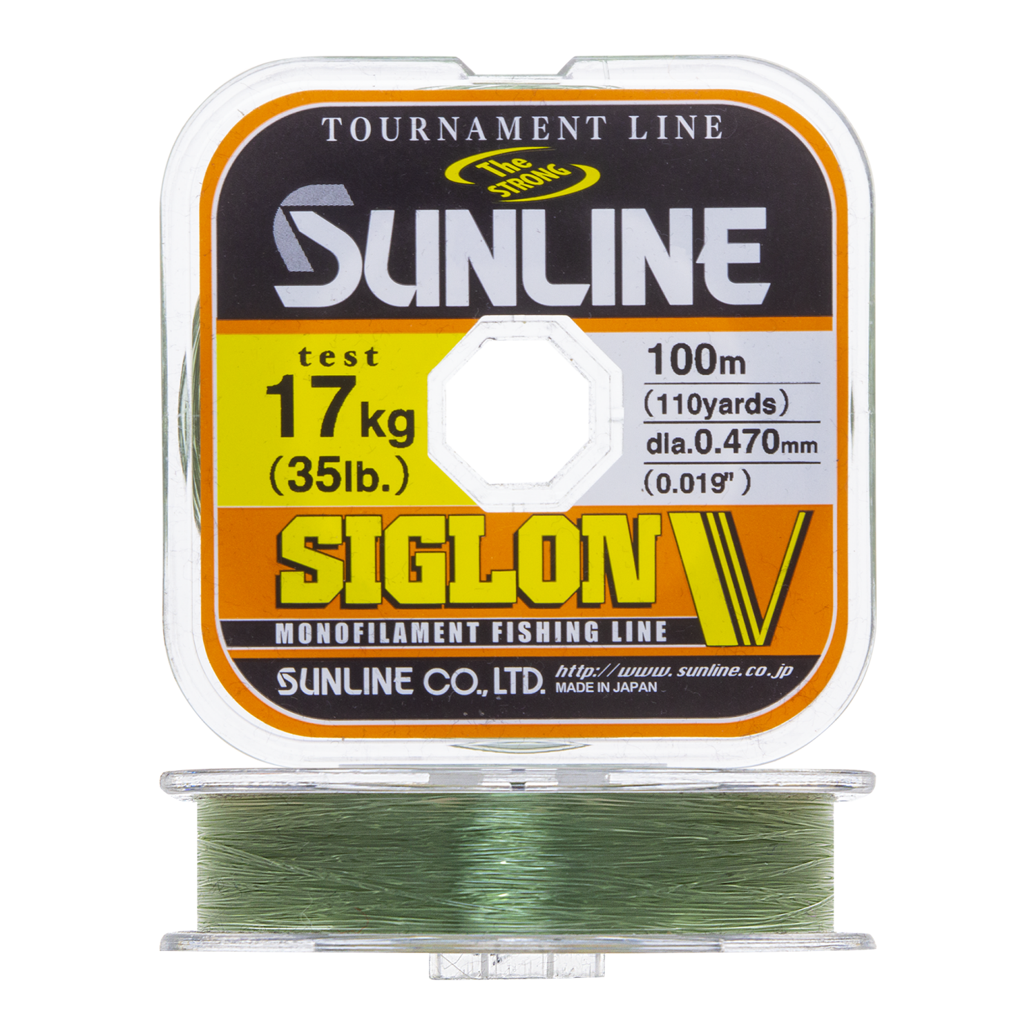 Леска монофильная Sunline Siglon V 10R Connected #8,0 0,470мм 100м (mist green)