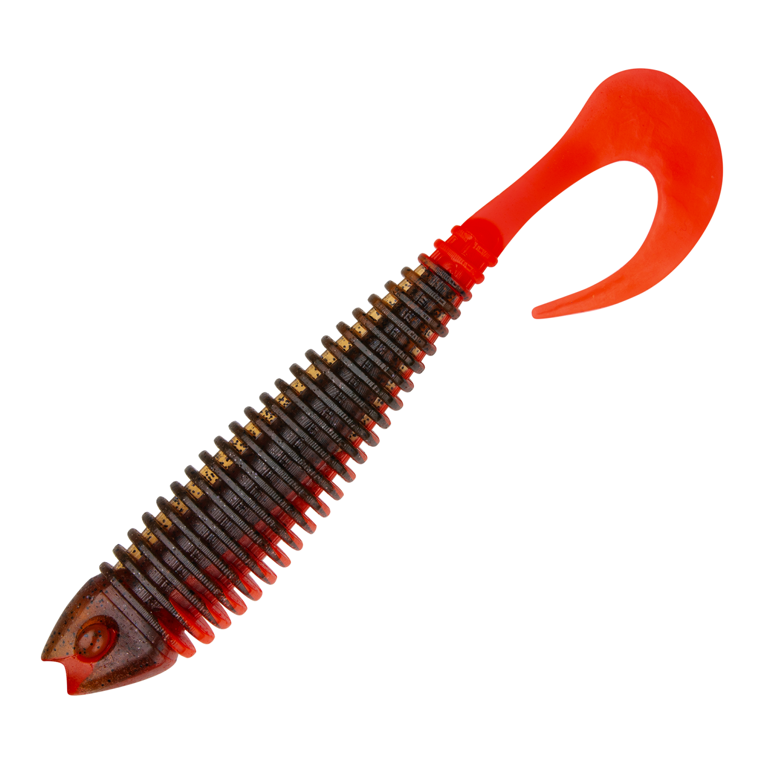 Приманка силиконовая Boroda Baits Shemaya TT 210мм #Моторное масло/Красный