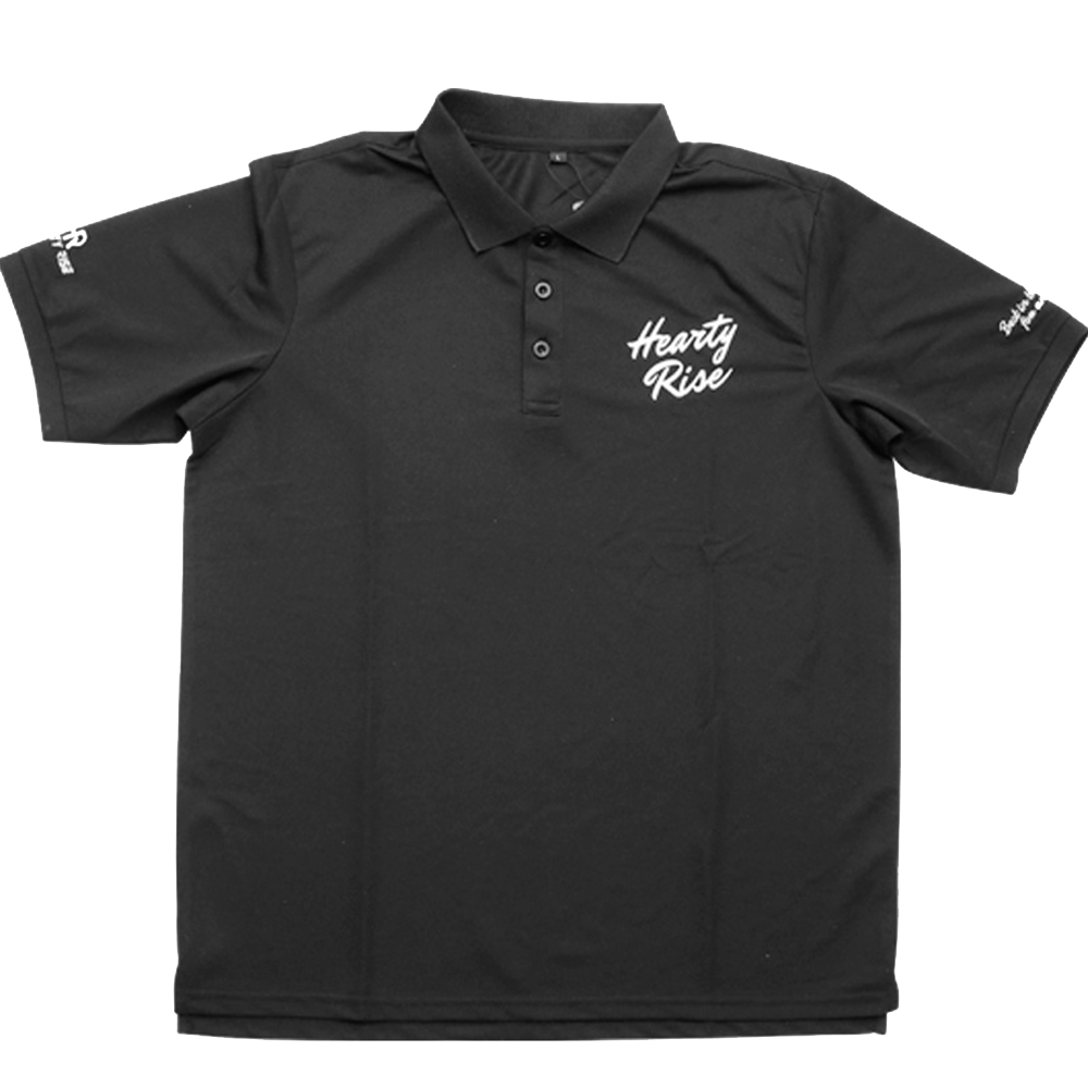 Поло Hearty Rise Polo Shirt HE-9005 M черный 1880₽