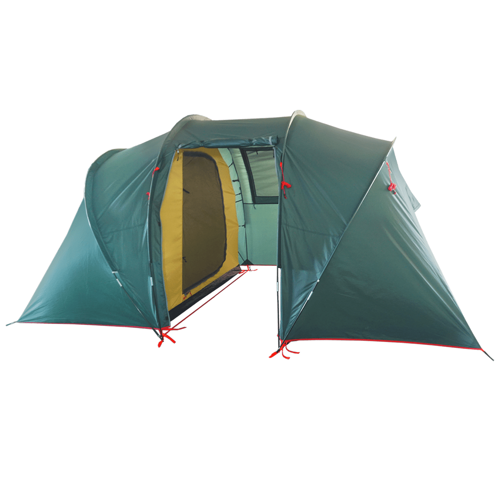 Палатка BTrace Tube 4 зеленый/бежевый палатка кемпинговая четырехместная btrace tube 4 зеленый бежевый
