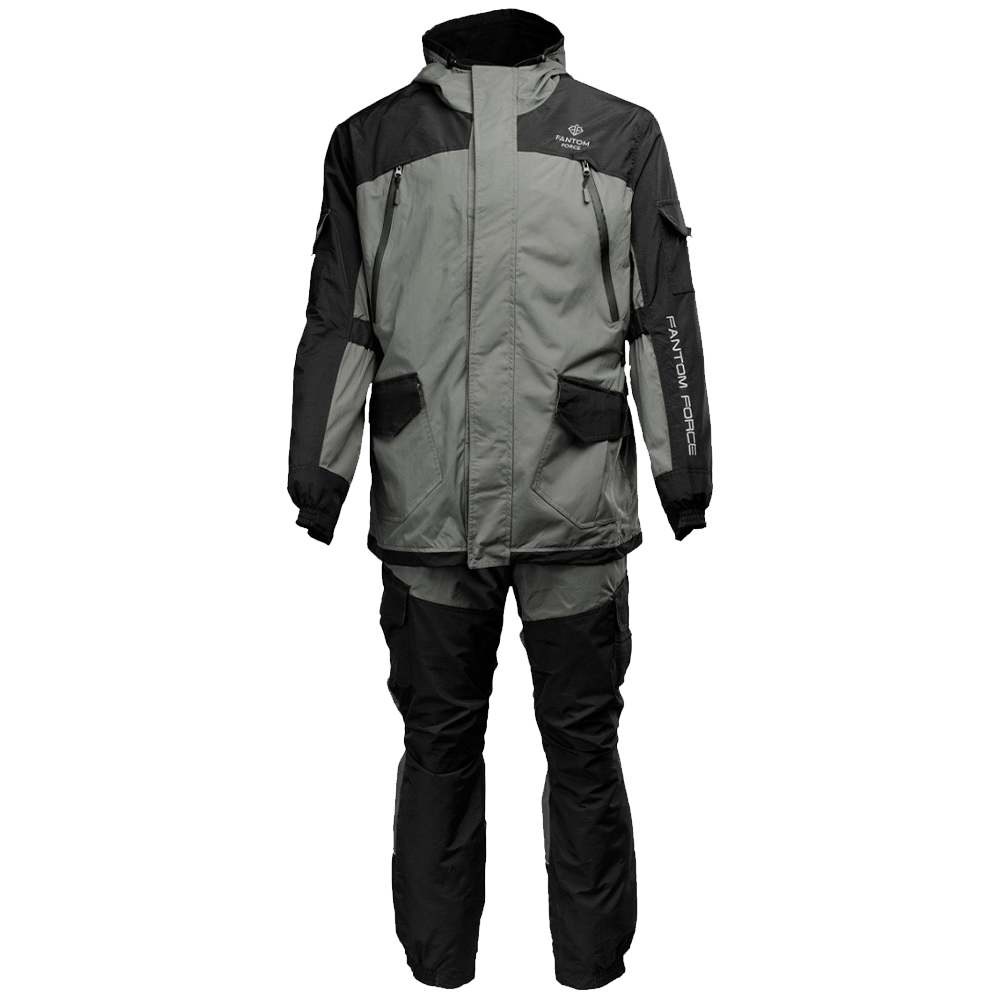 демисезонный костюм gorka pro 5 norvegia для охоты 48 50 182 188 Костюм демисезонный Fantom Force Gorka Next Demi (Taslan) 48-50/182-188 Grey/Black