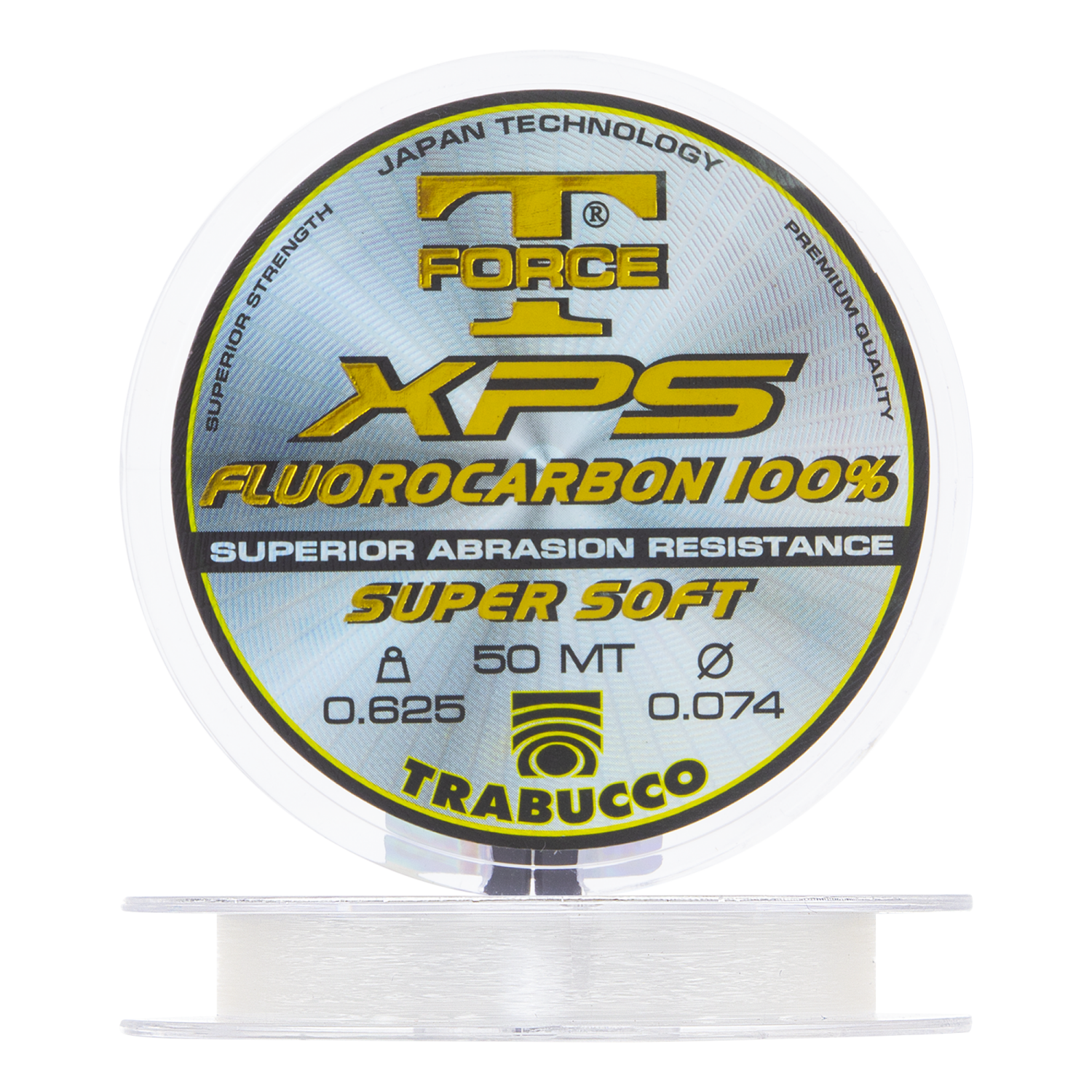 Флюорокарбон Trabucco T-Force XPS Fluorocarbon 100% Super Soft 0,074мм 50м (clear)