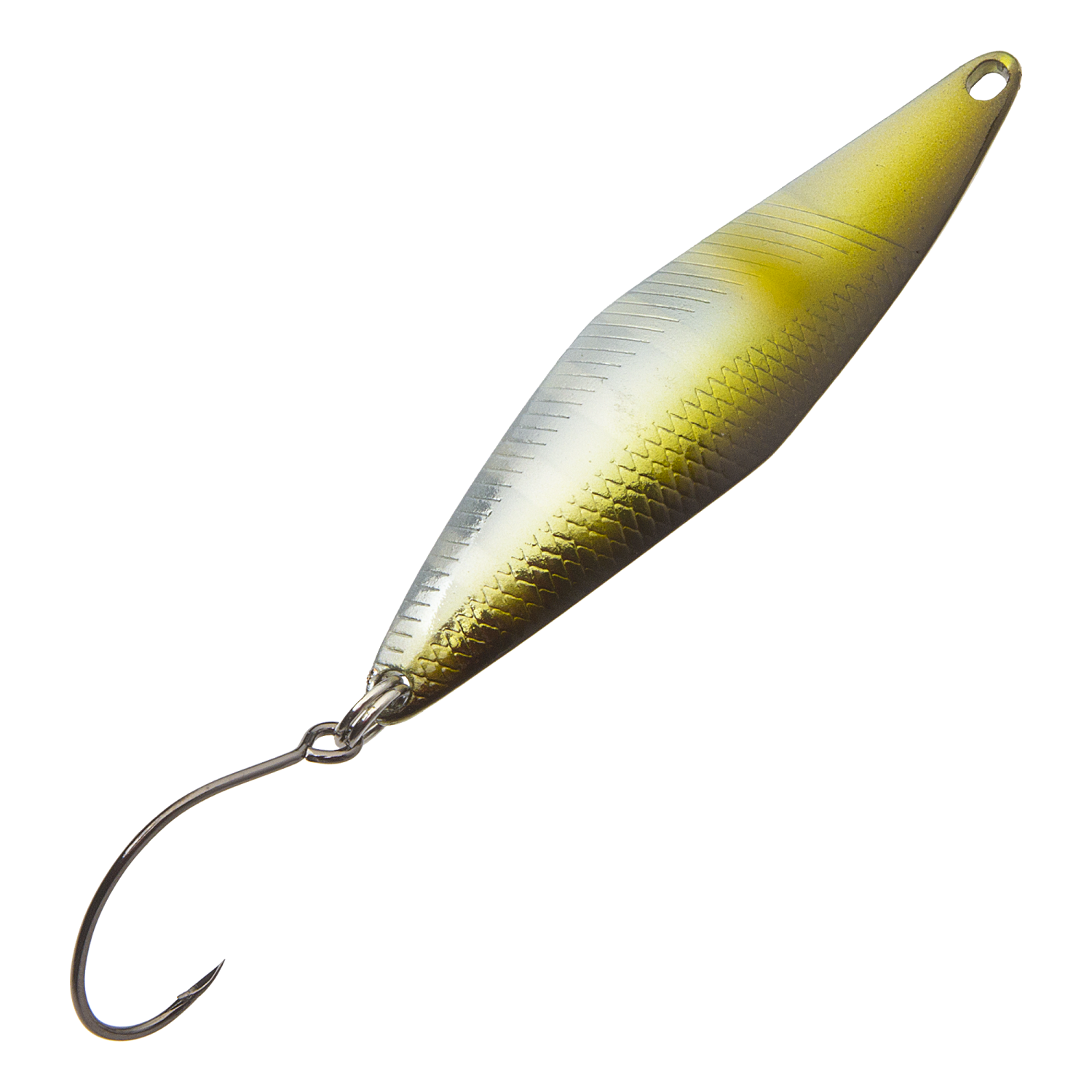 Блесна колеблющаяся Timon Tricoroll Spoon 19гр #Stripe Ayu