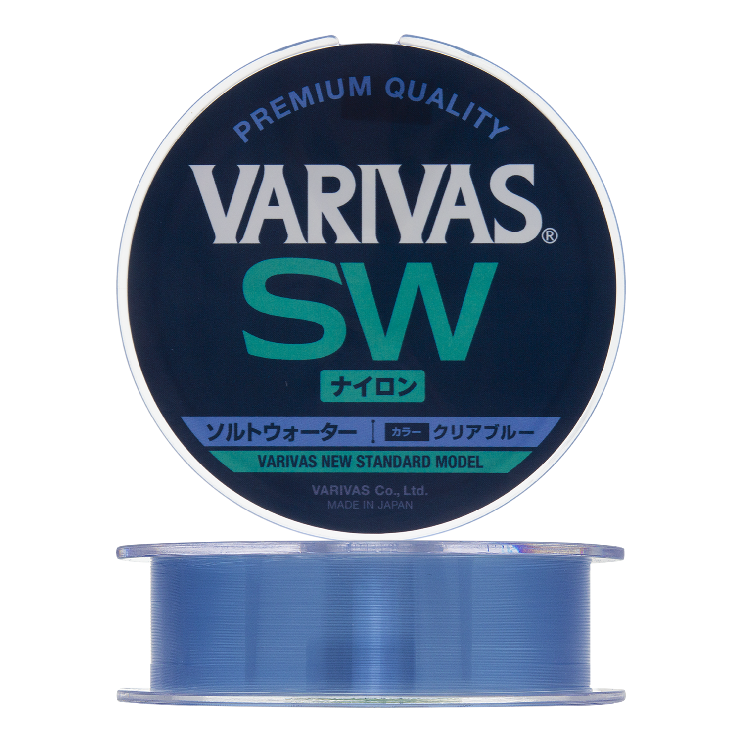 Леска монофильная Varivas SW Nylon #2,5 0,260мм 150м (clear blue)