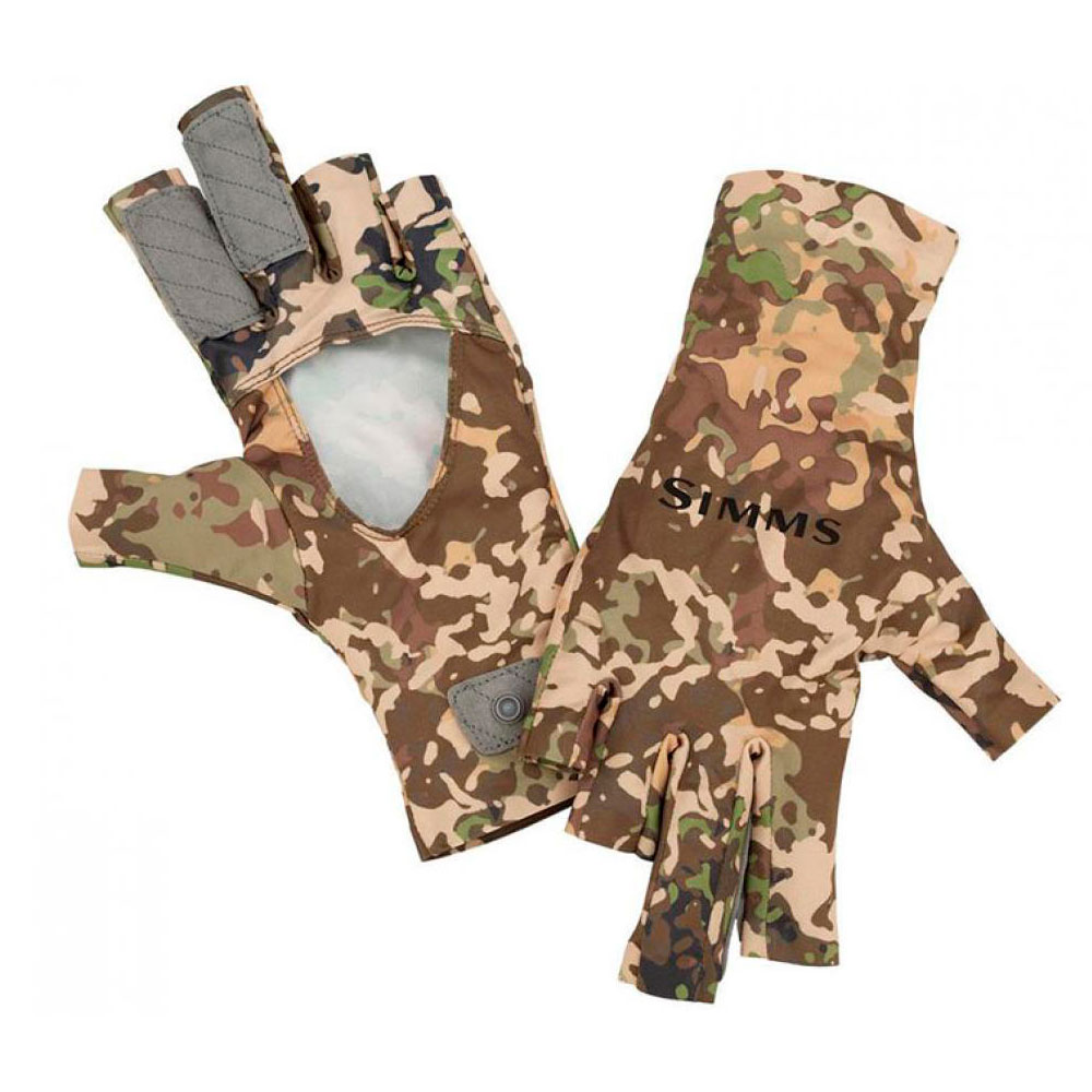 Перчатки Simms SolarFlex SunGlove XL River Camo