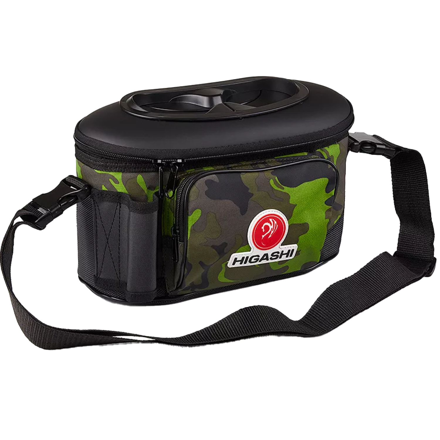 Кан рыболовный Higashi Live Bait Box 4,5л Green Camo