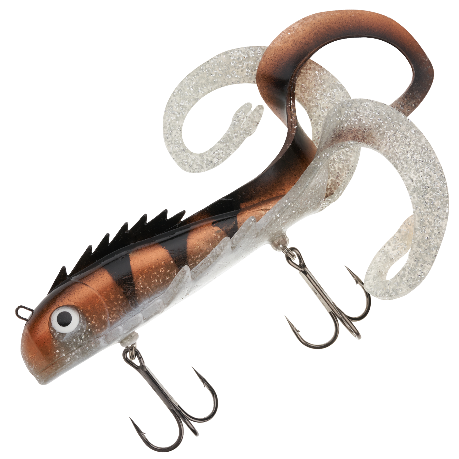 Приманка силиконовая Chaos Tackle Medussa Regular Standart #Copperback - 2 рис.