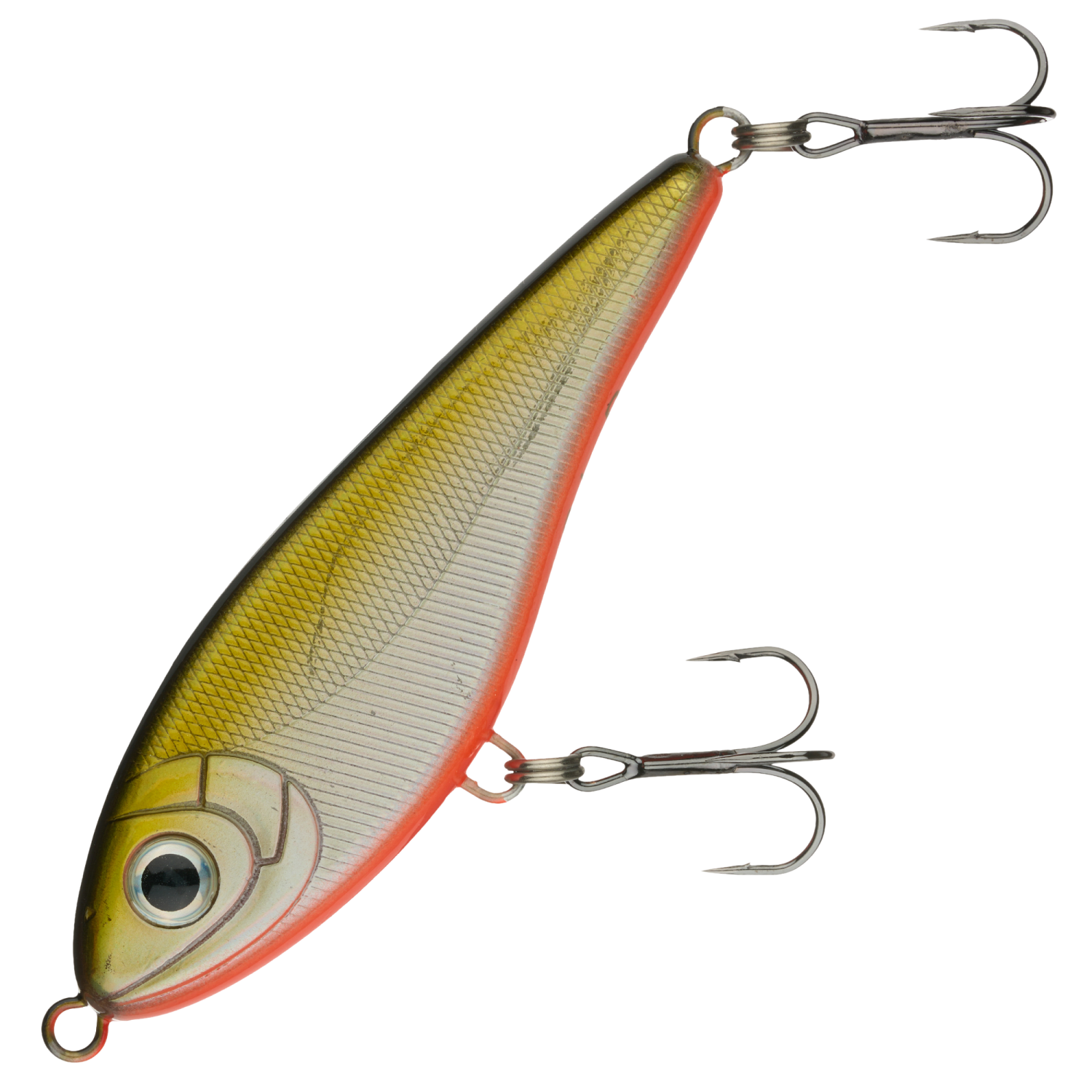 Джеркбейт Strike Pro Baby Buster 100 SP #612T Natural Shad Silver