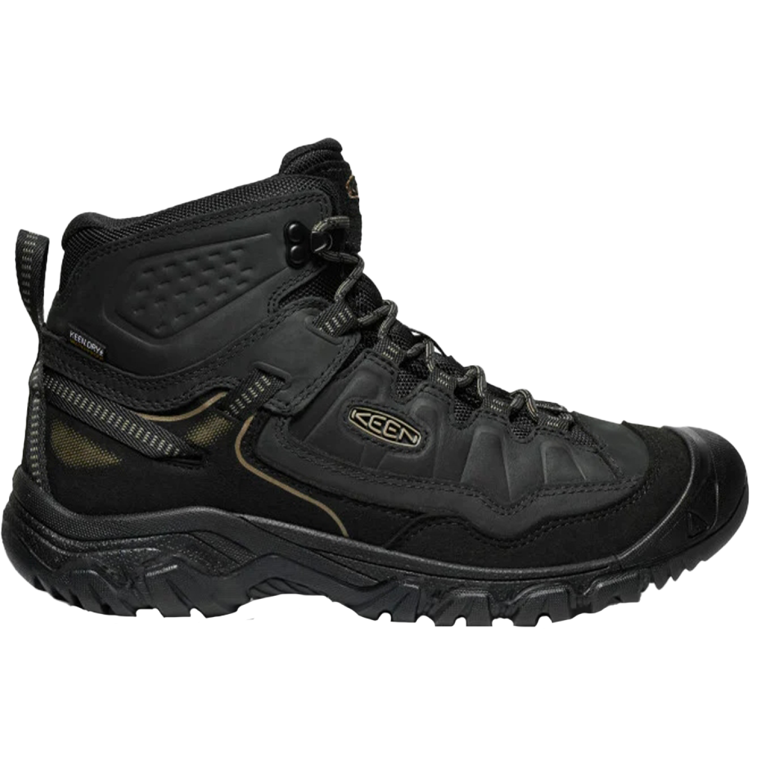Ботинки Keen Targhee IV Mid Waterproof р. 10 (42) Triple Black
