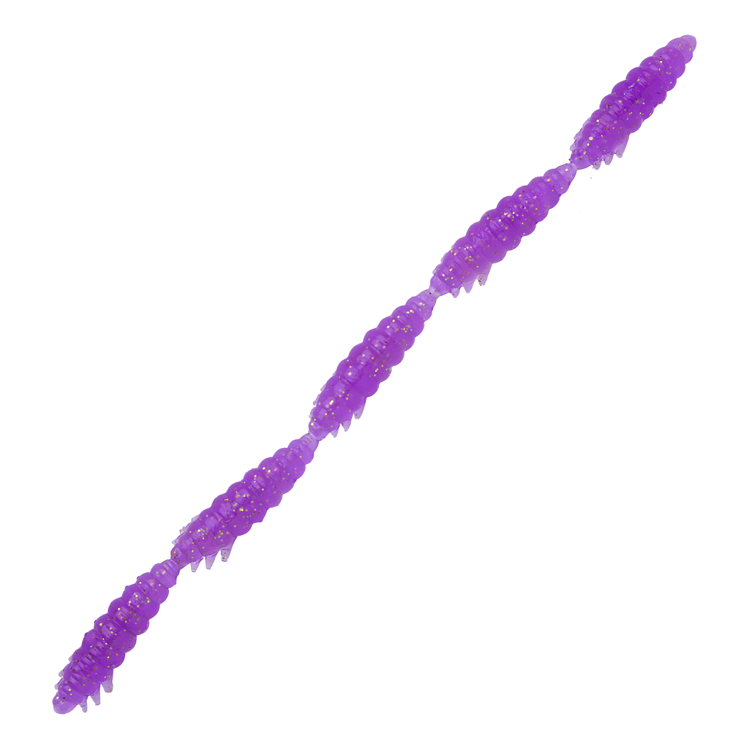 Приманка силиконовая Libra Lures Larva Multi 125мм (5х25мм) Cheese #020 Purple With Glitter