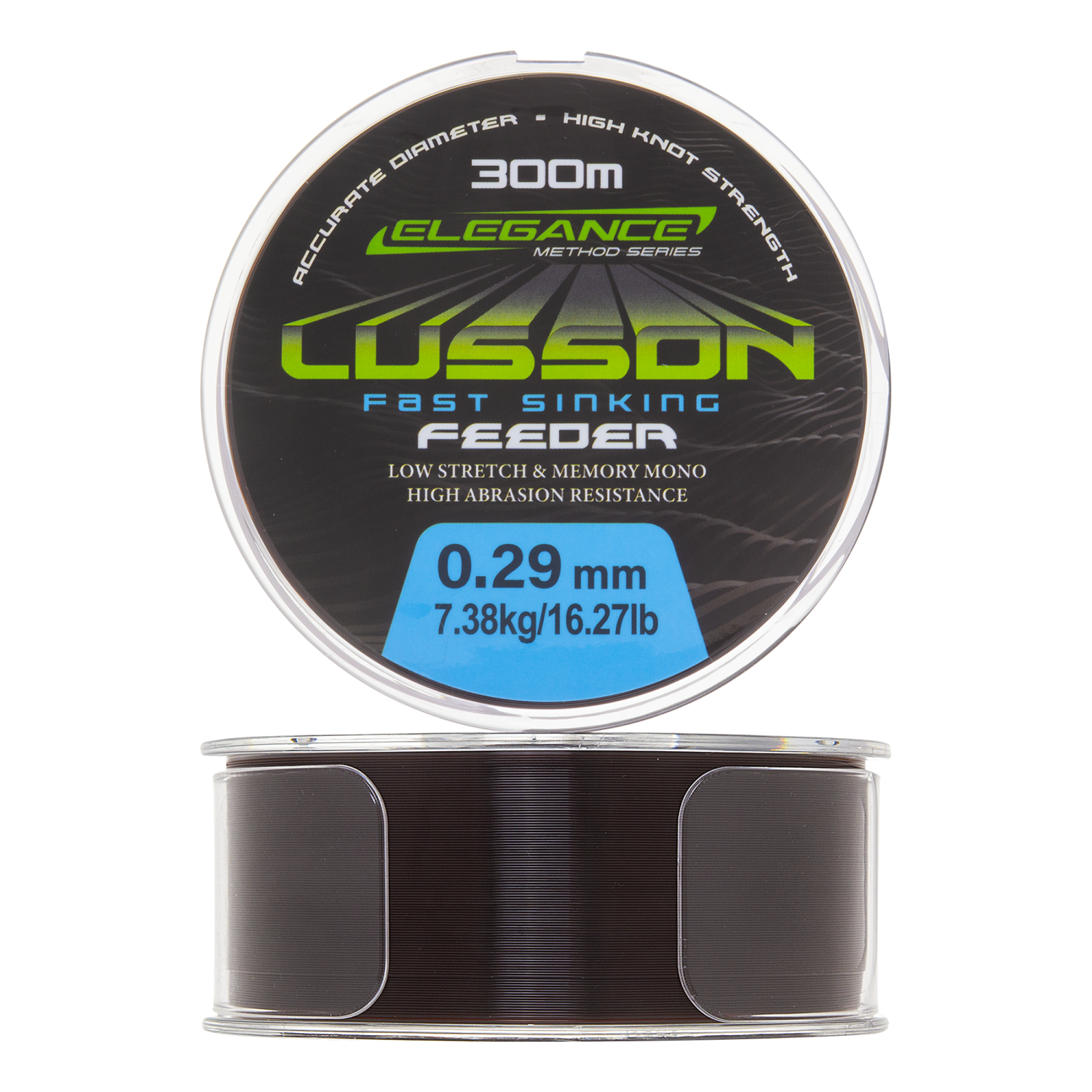 Леска монофильная Elegance Method Lusson Fast Sinking Feeder 0,29мм 300м (brown)
