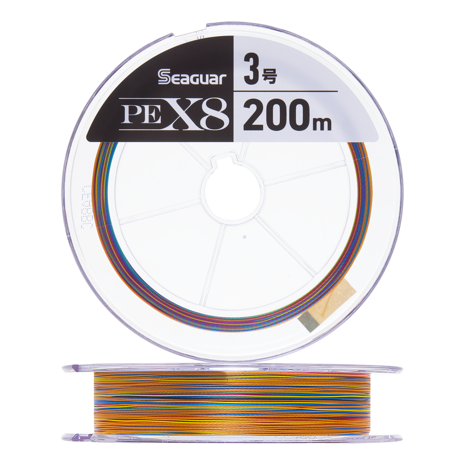 Шнур плетеный Kureha PE X8 #3,0 0,285мм 200м (multicolor)