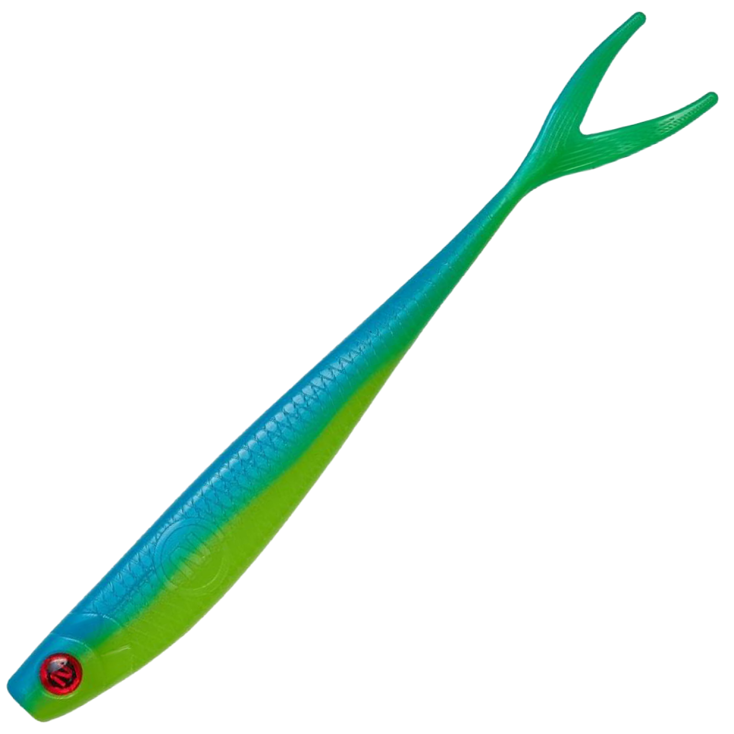 Приманка силиконовая Narval Skinny Slug 23см #016-Blue Mint