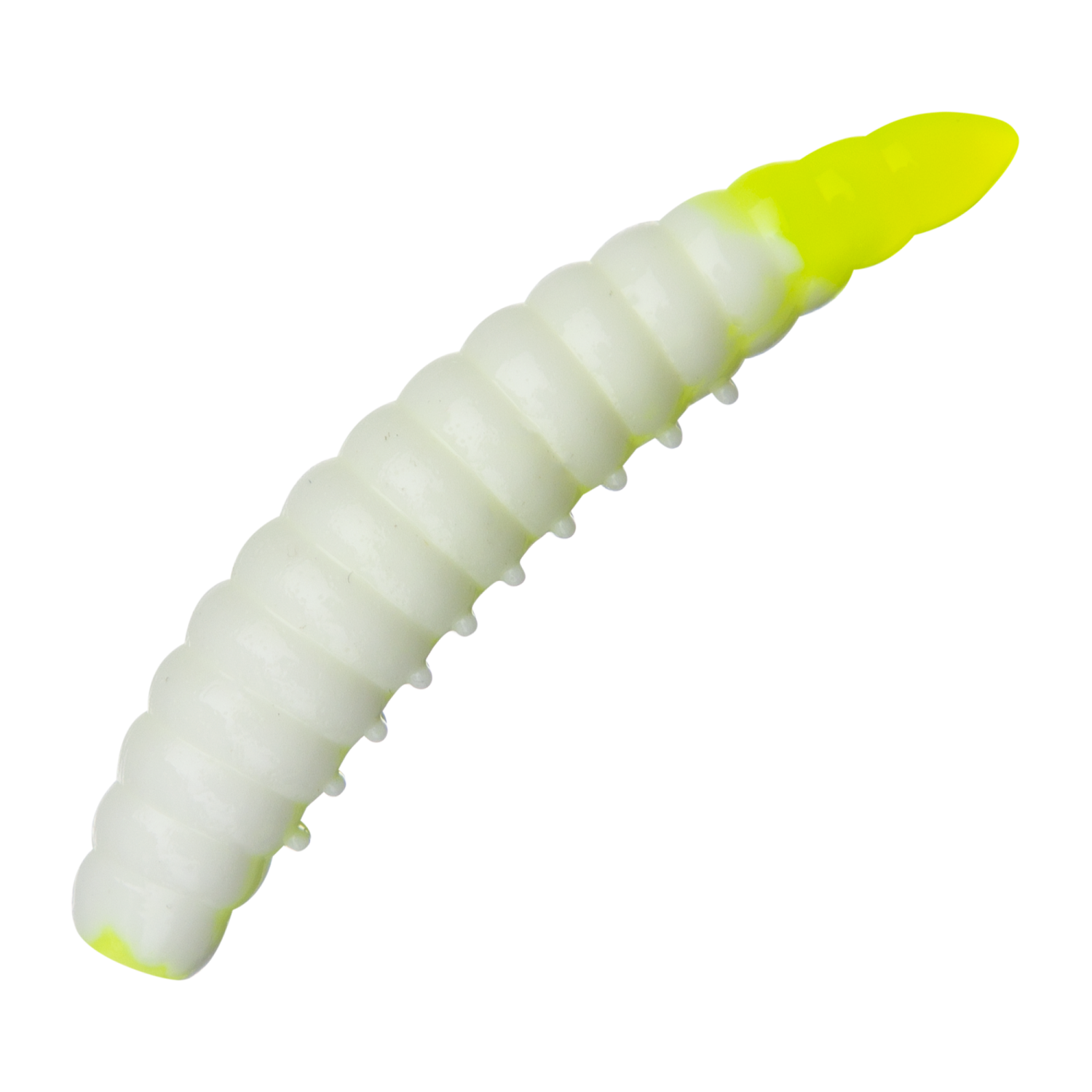 Приманка силиконовая Boroda Baits Salo 45мм Floating #Белый/Лимон